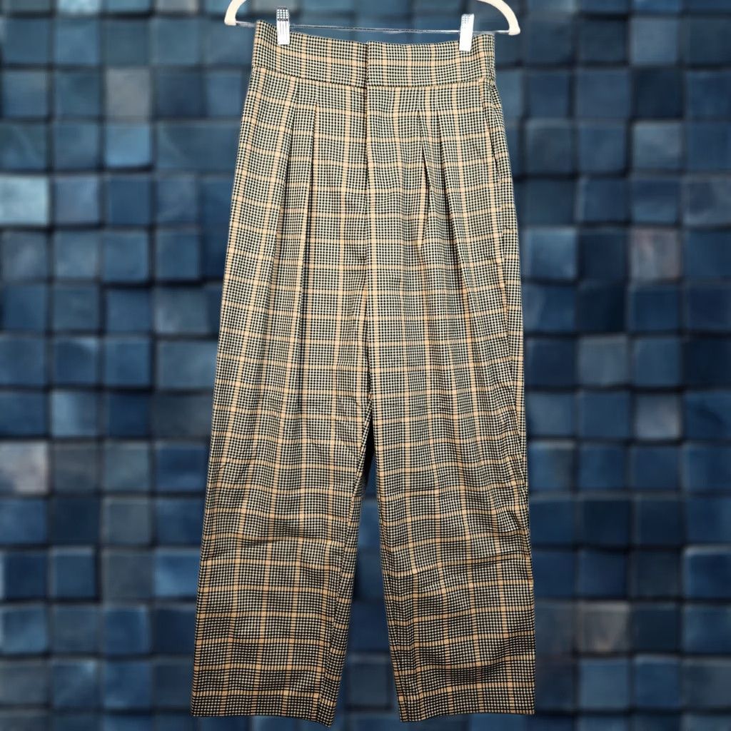 Urban Outfitters URBAN OUTFITTERS High Rise Pleated Piad Pant Size M NEW Women's Size 32" / US 10 / IT 46 - 1 Thumbnail
