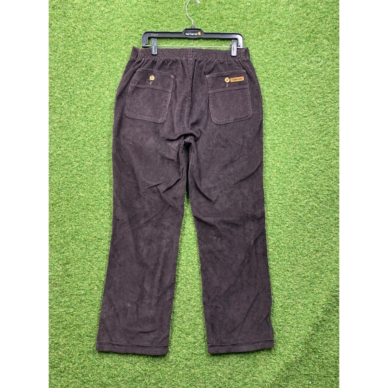 Vintage VINTAGE Mavericks Pants Mens 38 Brown Corduroy Straight Leg USA Made 80s Cotton Size US 38 / EU 54 - 2 Thumbnail