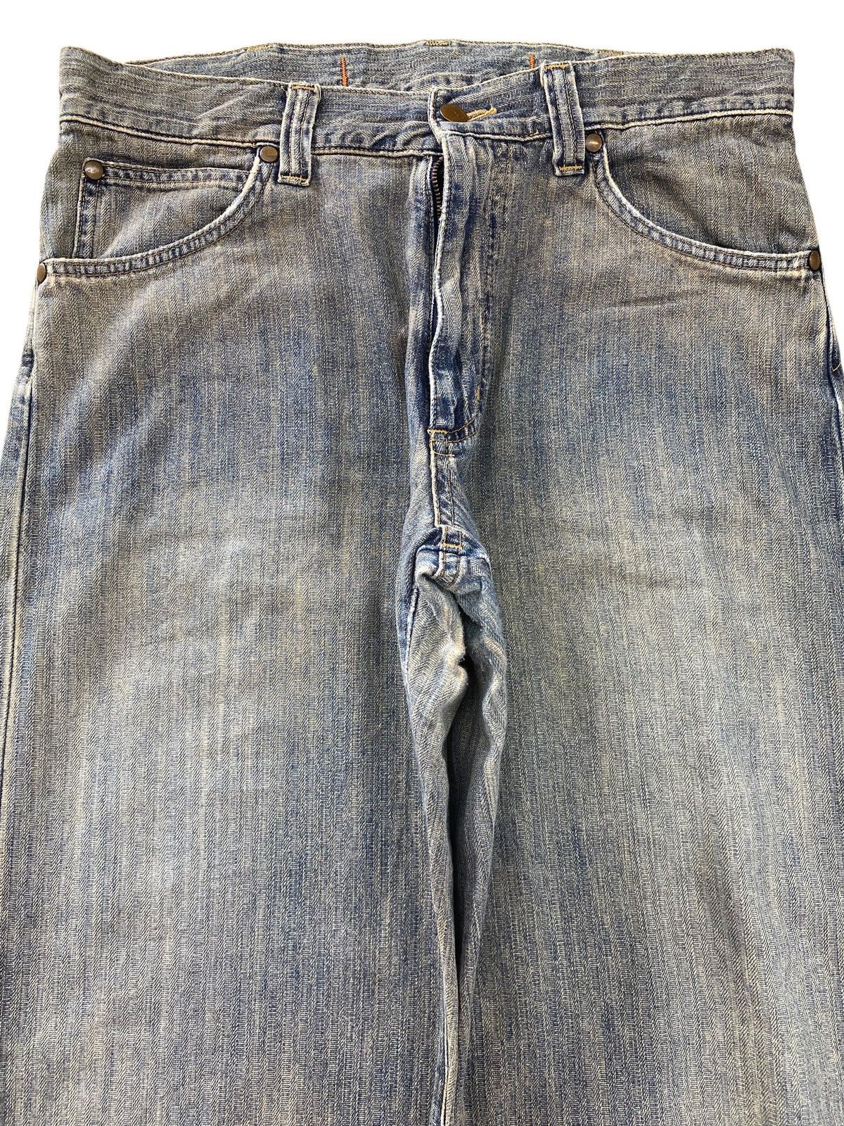 Wrangler Wrangler Acid Wash Style Baggy Leg Jeans Size US 33 - 2 Thumbnail