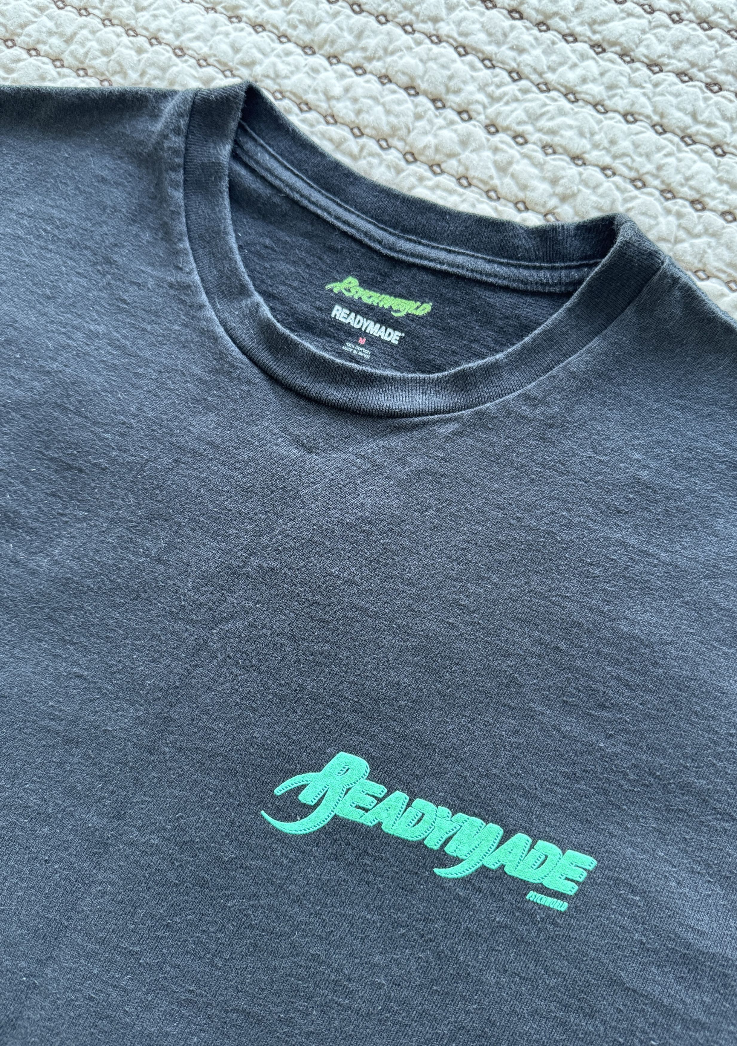 READYMADE READYMADE x PSYCHWORLD T-SHIRT BLACK SZ MEDIUM Size US M / EU 48-50 / 2 - 4 Thumbnail
