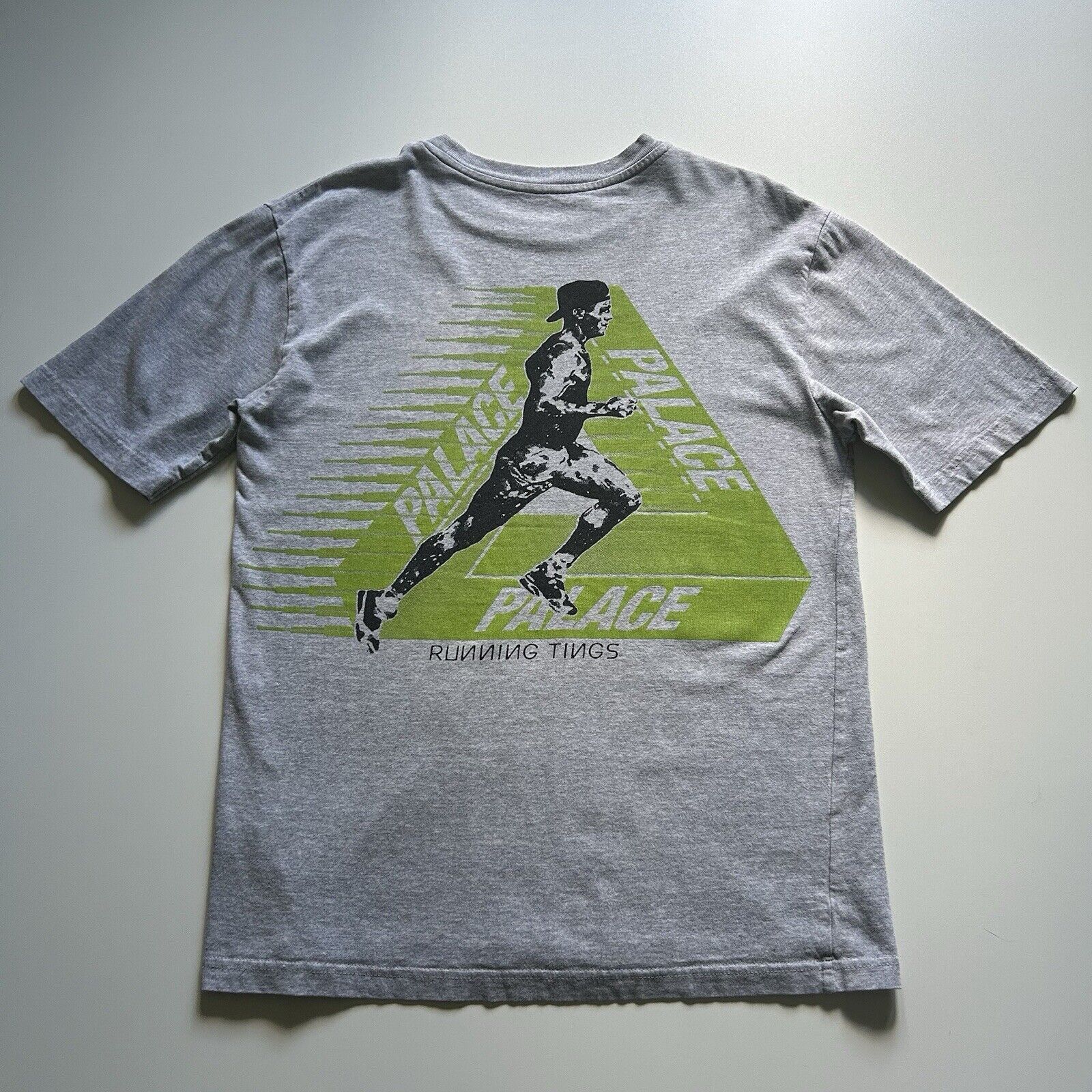 Palace Skateboards Running Tings Graphic T Shirt Medium Rare