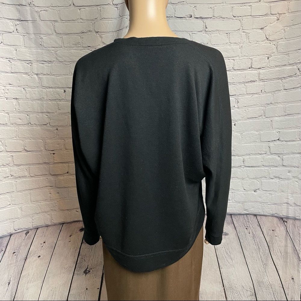 Alexander Wang Alexander Wang Black Sweatshirt Hi-Low Size M Size M / US 6-8 / IT 42-44 - 5 Thumbnail