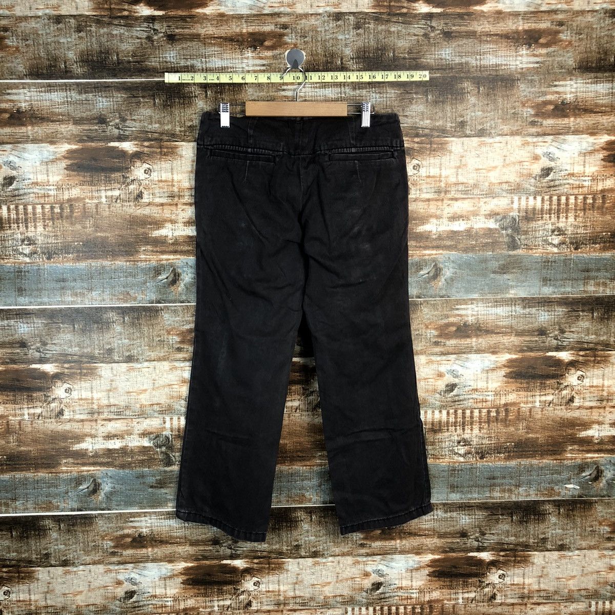 Japanese Brand × Vintage DL Homspun made in japan Dark Blue Casual Pants #C096 Size US 28 / EU 44 - 10 Thumbnail