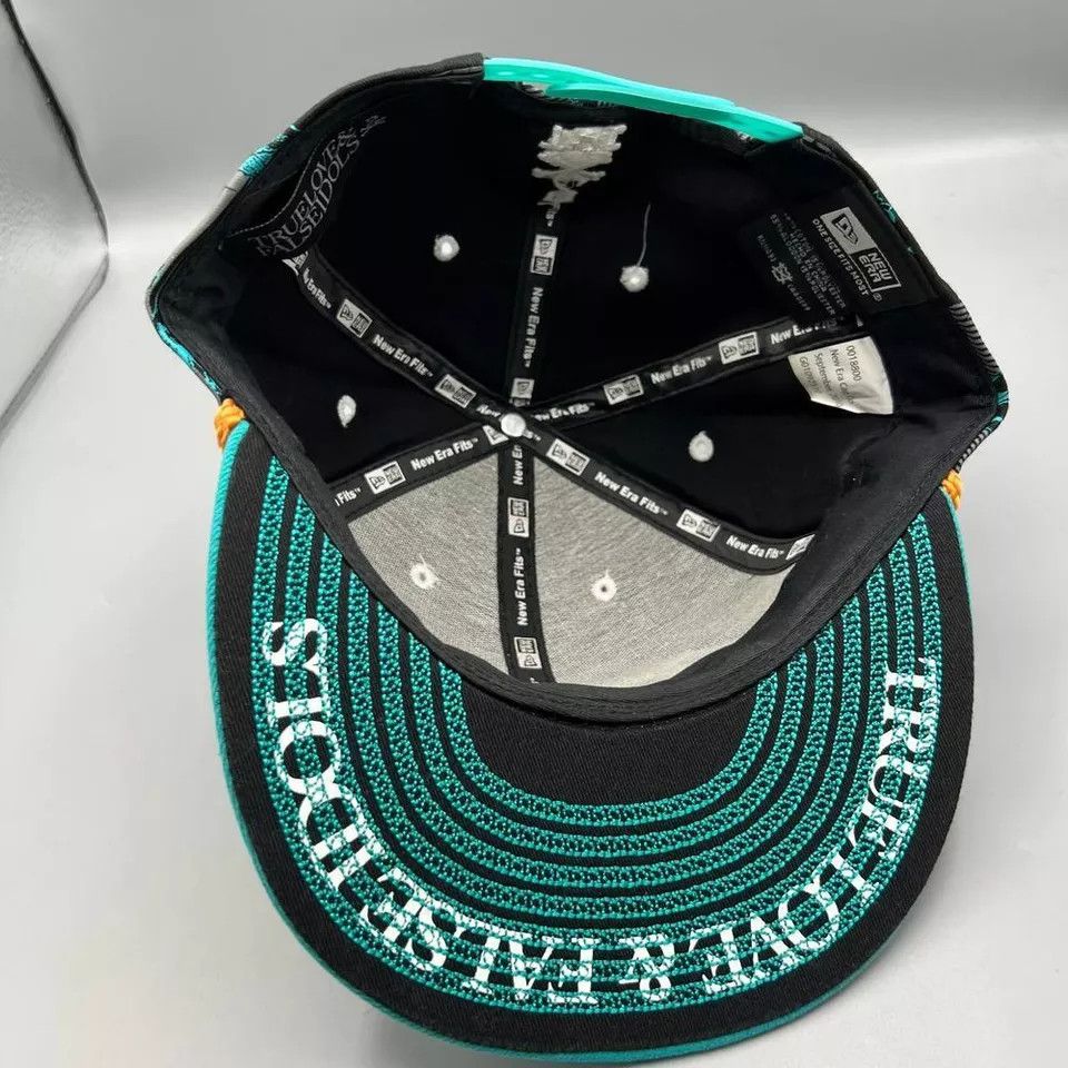 New Era True Love & False Idols Hat Men Black New Era Snap Back Cap Size ONE SIZE - 7 Thumbnail