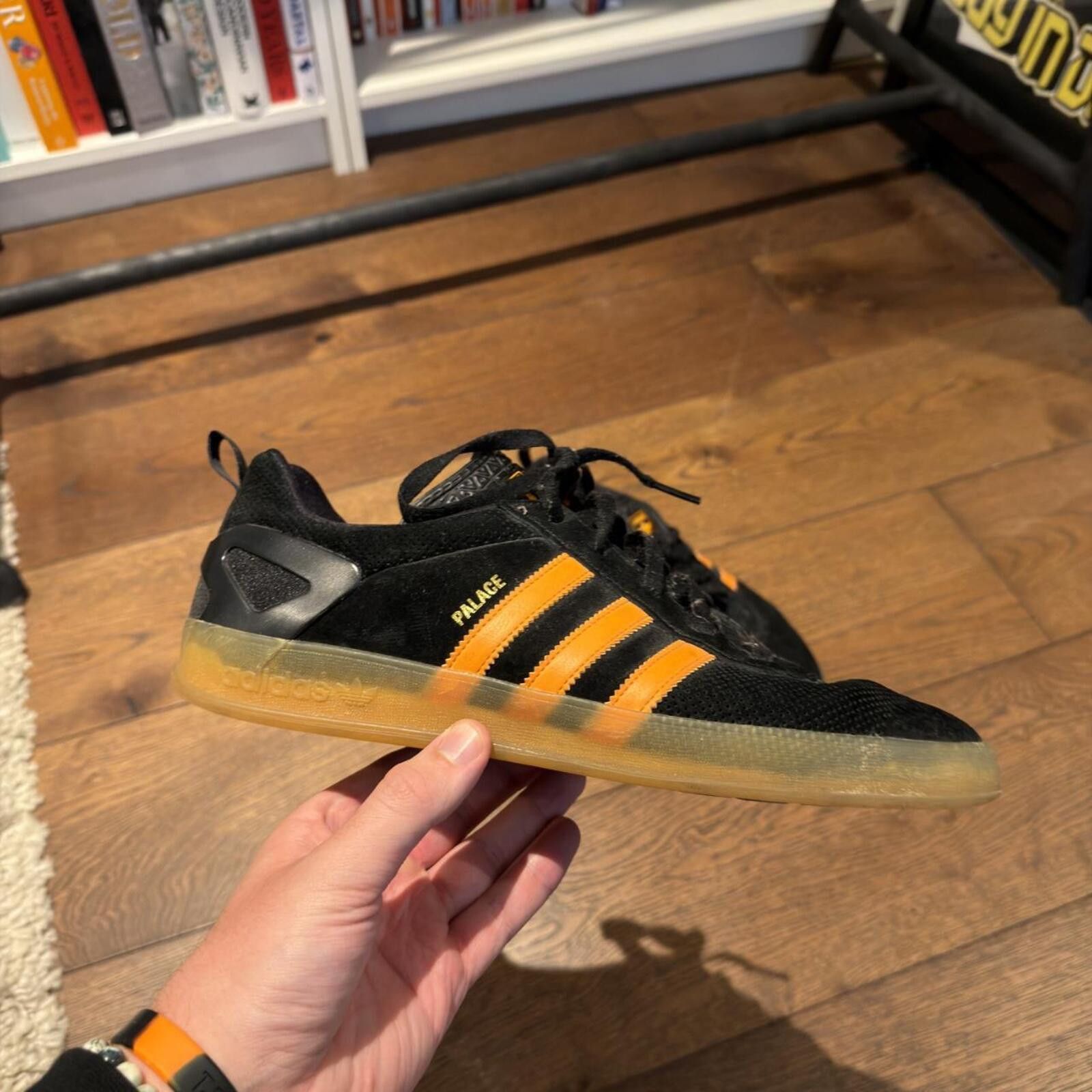 Palace Adidas Palace Pro Originals Rare Black Orange Colourway 2016 Size US 11.5 / EU 44-45 - 6 Thumbnail