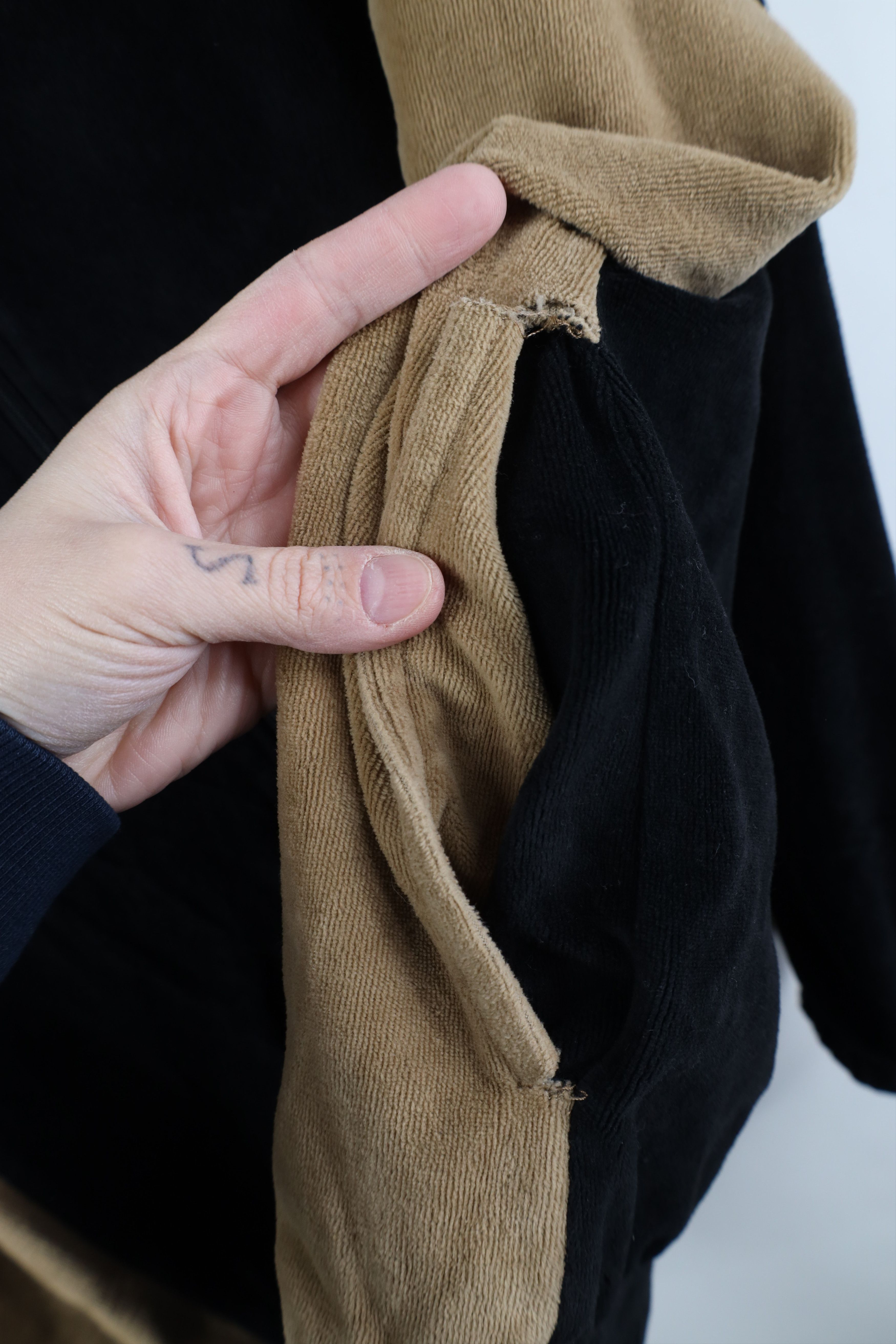 Vintage Vintage Y2K Streetwear Block Velour Track Jacket Mafia Mob Size US M / EU 48-50 / 2 - 8 Thumbnail