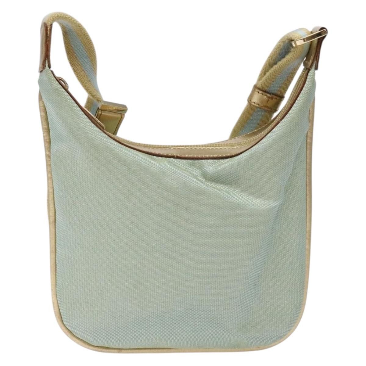 Gucci GUCCI Sherry Line Shoulder Bag Canvas Light Blue Gold 005 Size ONE SIZE - 2 Thumbnail