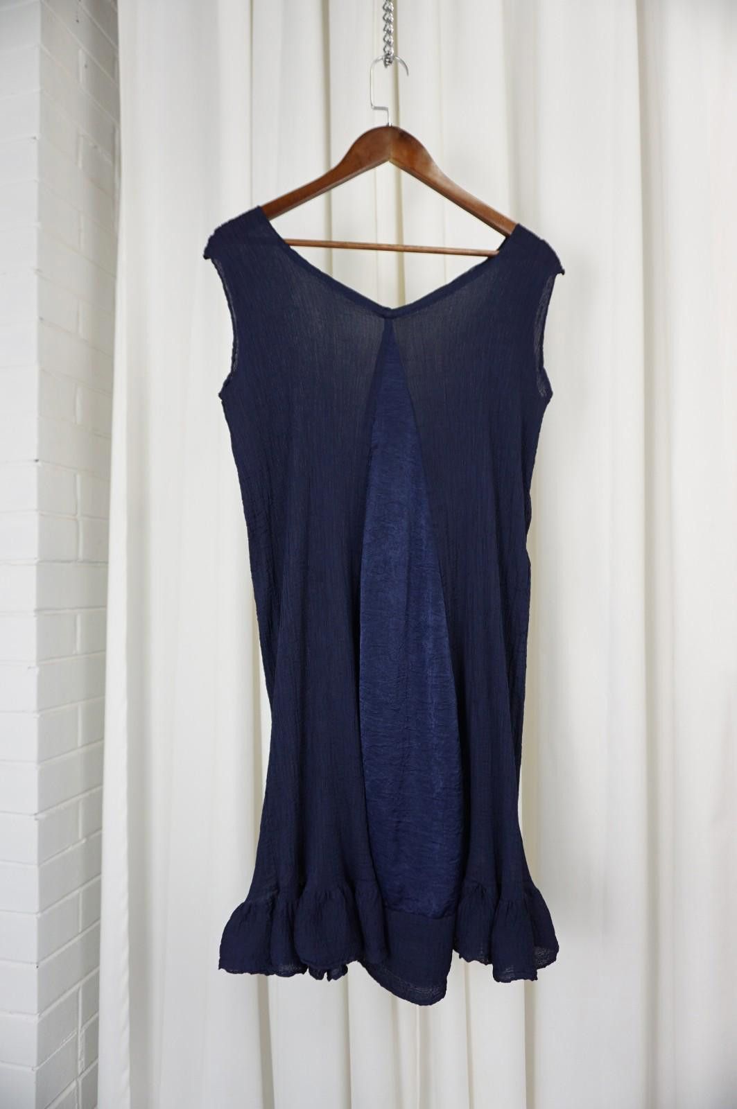 Issey Miyake ISSEY MIYAKE ME Triangle Split Dress, Early 2010s Size M / US 6-8 / IT 42-44 - 3 Thumbnail