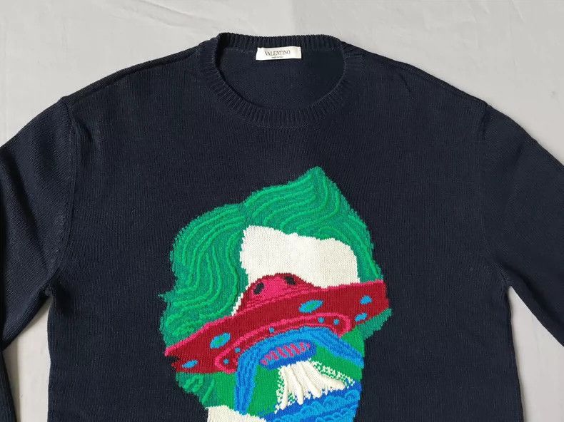 Undercover × Valentino Valentino x Undercover cashmere sweater knit-2506 Size US M / EU 48-50 / 2 - 3 Thumbnail