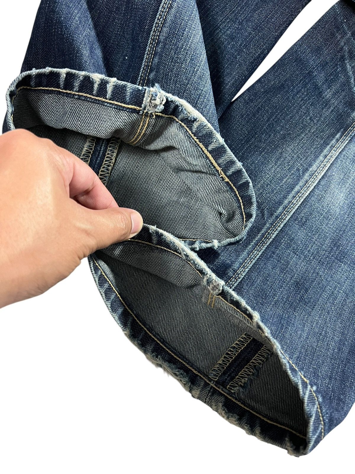If Six Was Nine × Le Grande Bleu (L.G.B.) × Levi's Vintage Clothing 💥Flare💥 Vintage Levis Engineered Jeans June9 1999 Very Rare Size US 32 / EU 48 - 10 Thumbnail