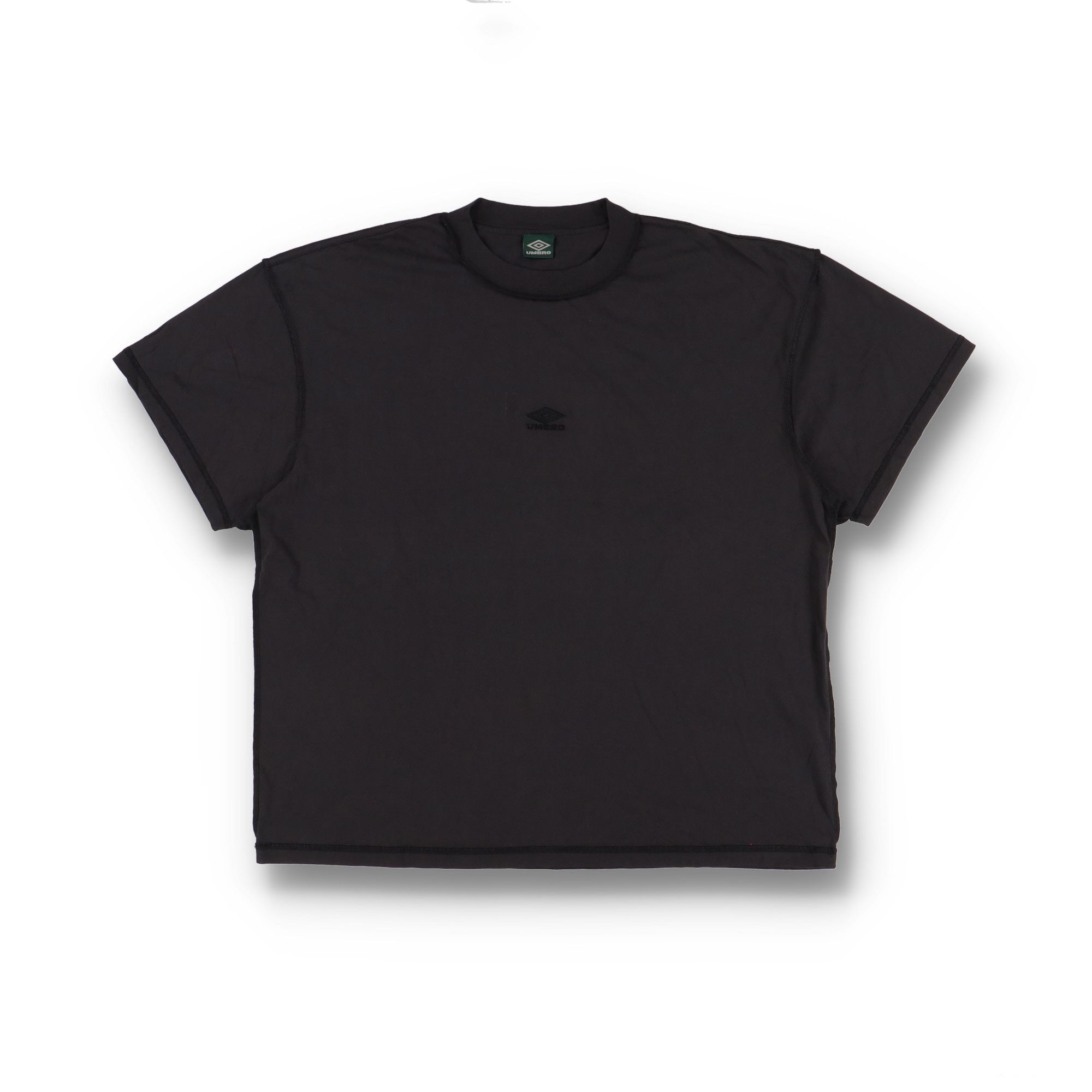 Slam Jam × Umbro Black Inside Out Embroidered Logo Oversized T-Shirt Size US M / EU 48-50 / 2 - 1 Thumbnail