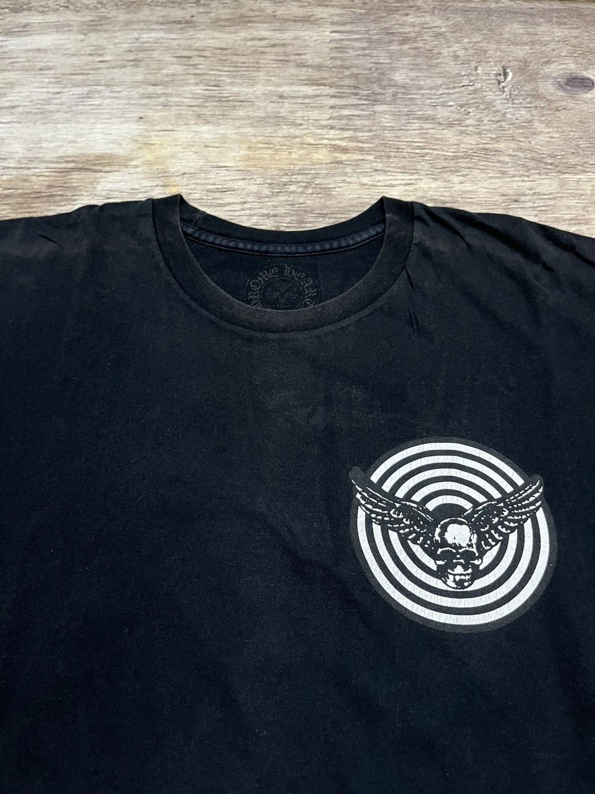 Chrome Hearts Chrome Hearts Joe Foti Mahalia Wing Skull Arrows Tee Black Size US XL / EU 56 / 4 - 4 Thumbnail