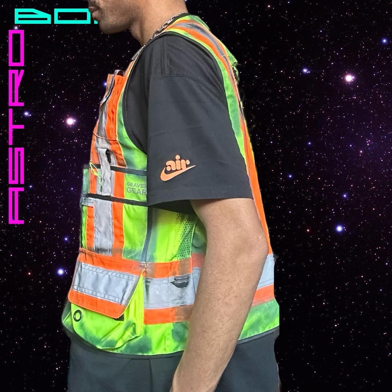 Vintage ASTROBOI* 3M Deconstructed Construction Vest - XL Size US M / EU 48-50 / 2 - 7 Thumbnail