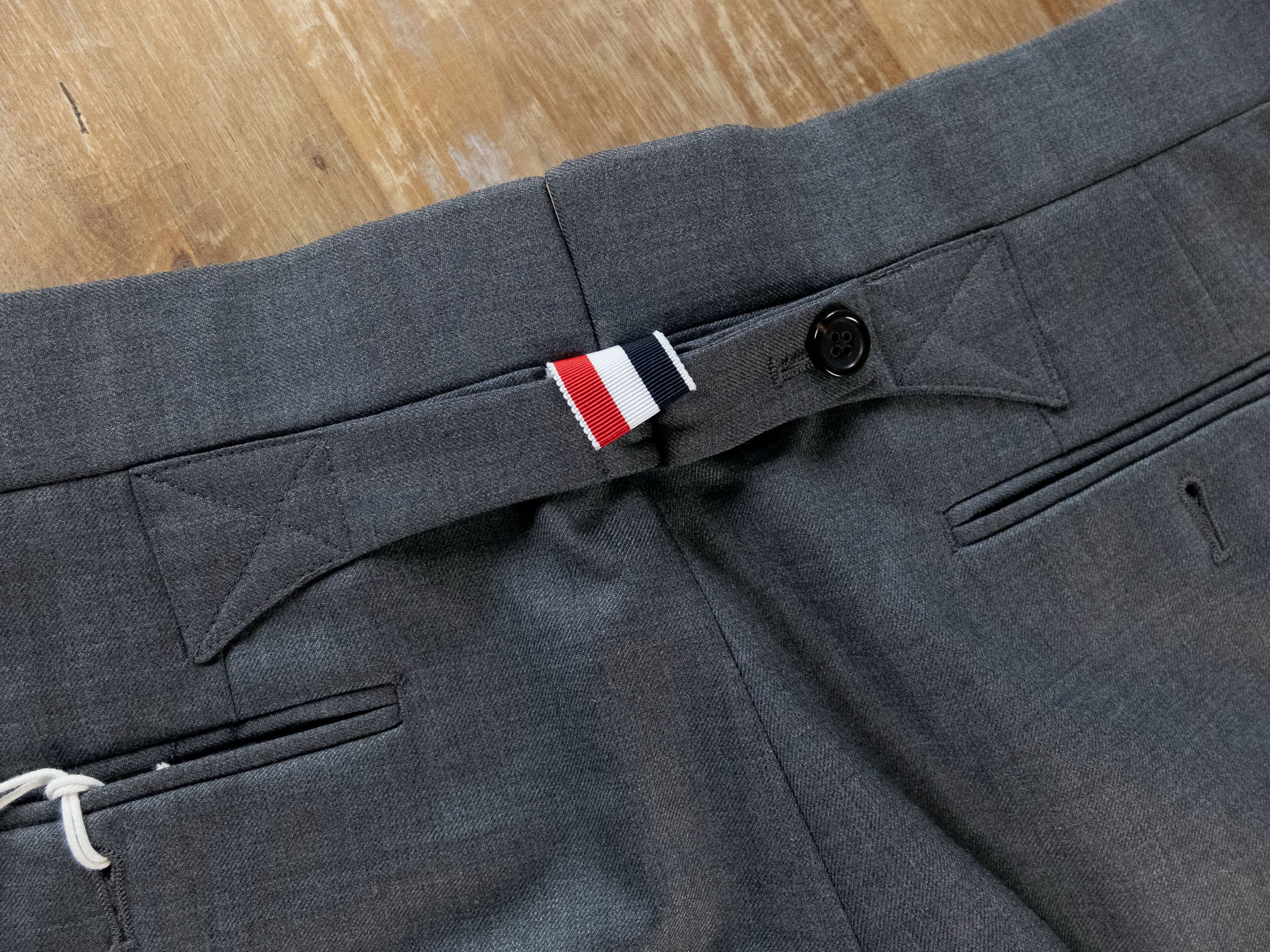 Thom Browne THOM BROWNE classic gray wool pants Size 2 / Medium q Size US 32 / EU 48 - 12 Thumbnail