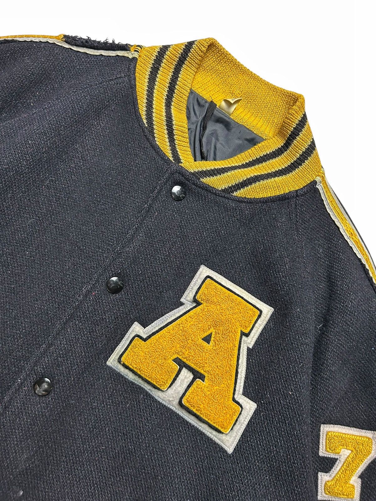 Vintage Vintage 60s Sportswear Letterman Wool Varsity Agler Davidson Size US L / EU 52-54 / 3 - 10 Thumbnail