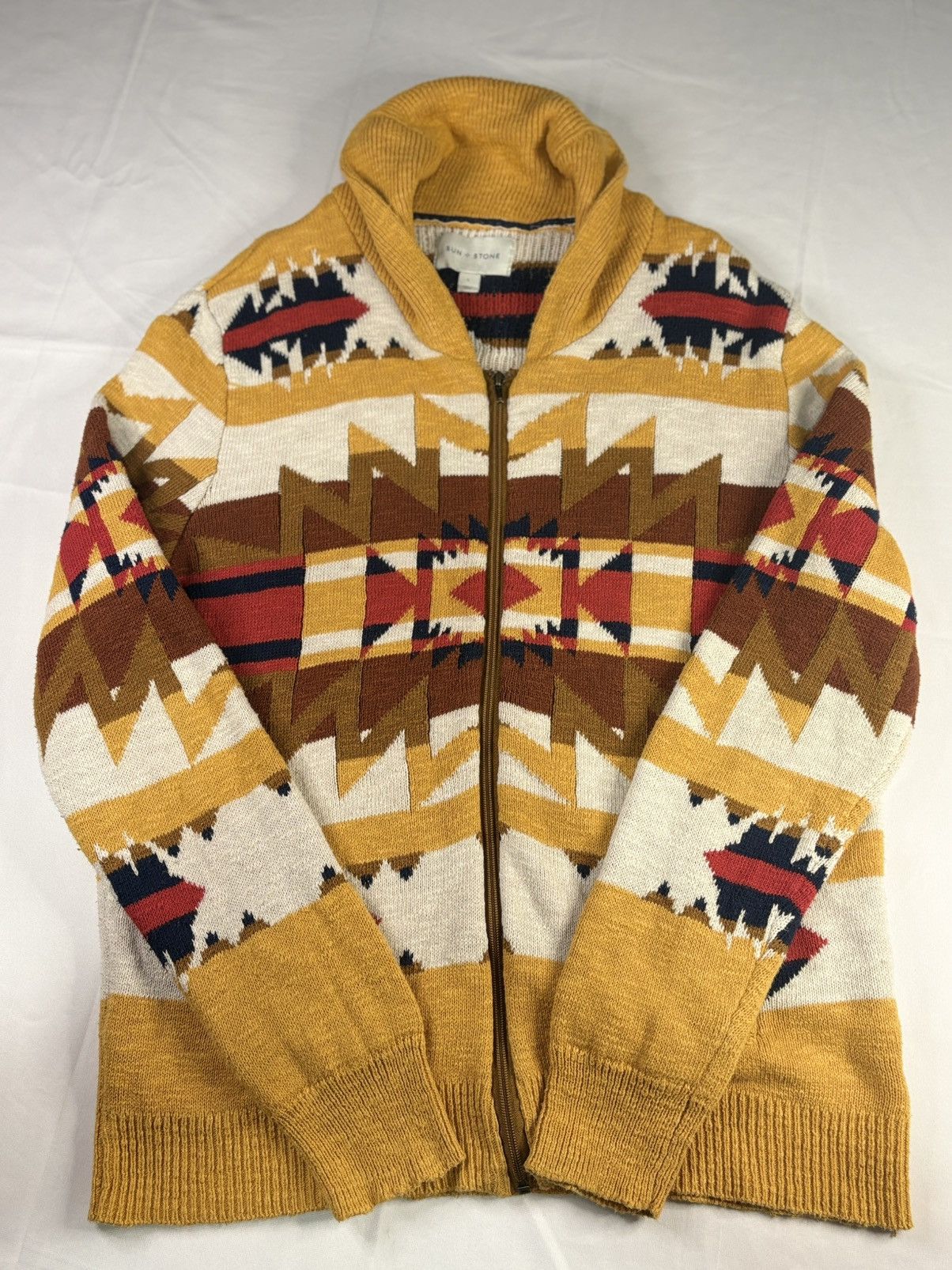 Other Aztec Sun + Stone Zip Up | $30 Size US L / EU 52-54 / 3 - 1 Thumbnail