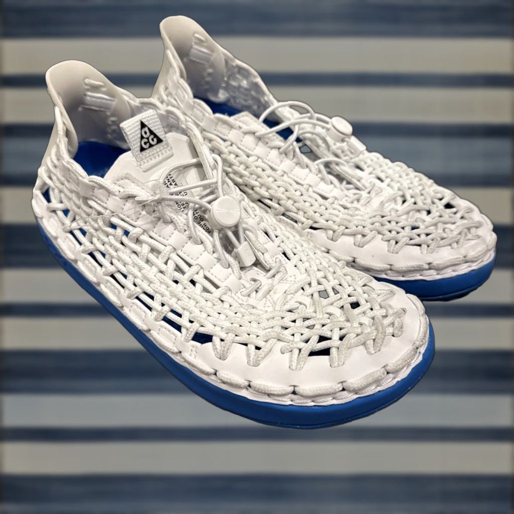 Nike Nike ACG Watercat Sneaker Men Low Top Summit White Light Photo Blue 6M/7.5W Shoes Casual Summer Fall Mens Footwear Size US 6 / EU 39 - 1 Thumbnail
