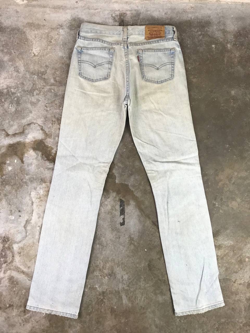 Japanese Brand × Levi's × Vintage Vintage levis distressed faded Rare design Size US 28 / EU 44 - 2 Thumbnail
