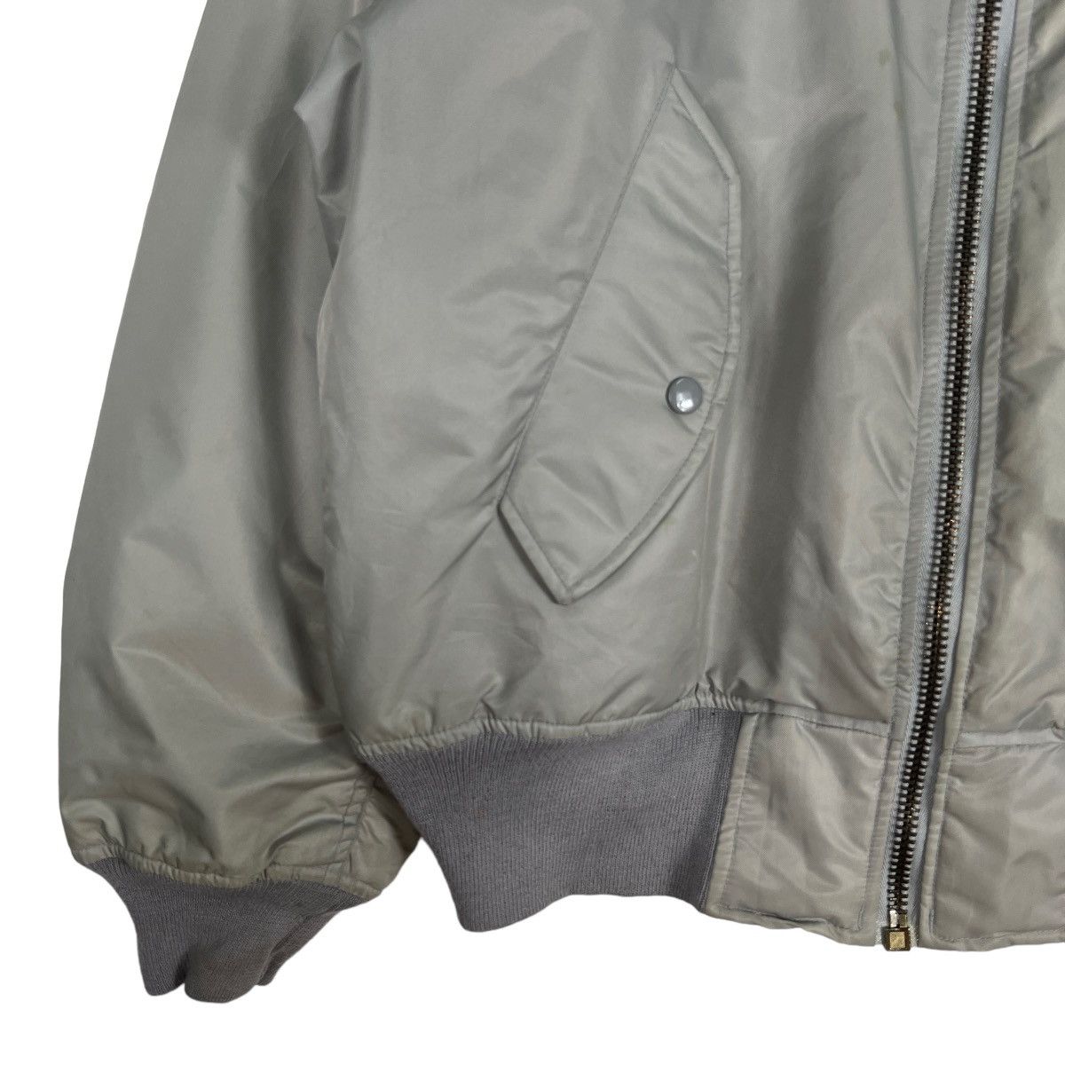 Japanese Brand 🔥 RIOT RIOT RIOT AIR FORCE MA-1 BOMBER JACKET Size US L / EU 52-54 / 3 - 4 Thumbnail