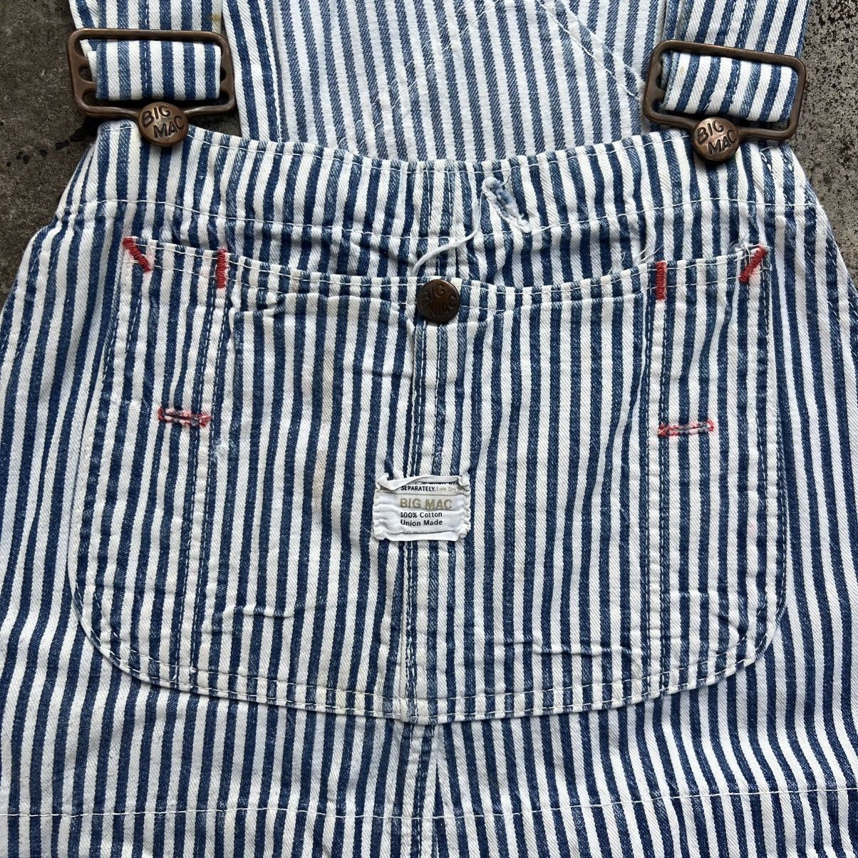 JCPenney 1960’s Big Mac JCpenny striped overalls Size US 40 / EU 56 - 3 Thumbnail