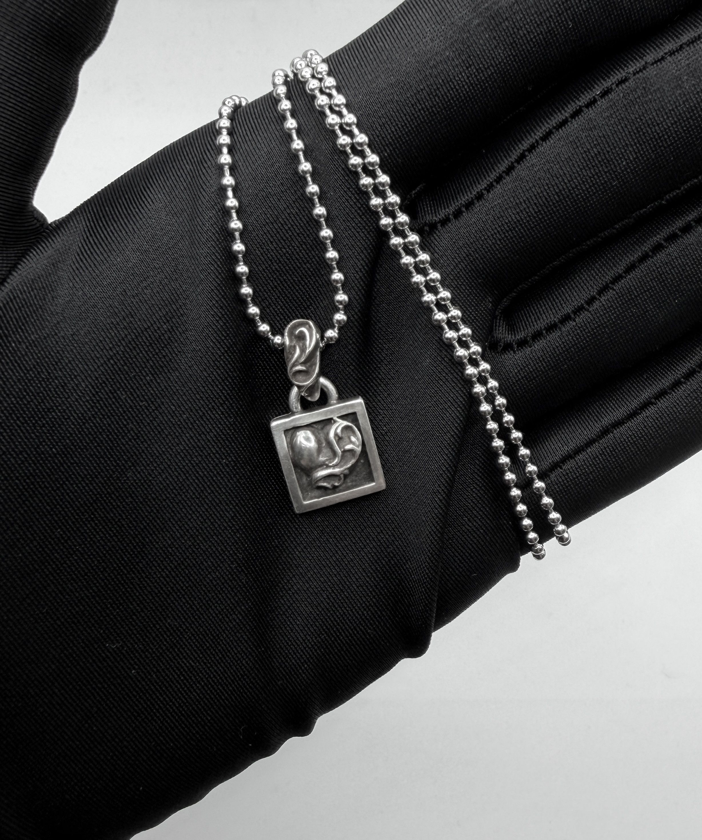 Chrome Hearts Chrome Hearts R.I.P. Heart Pendant | Grailed
