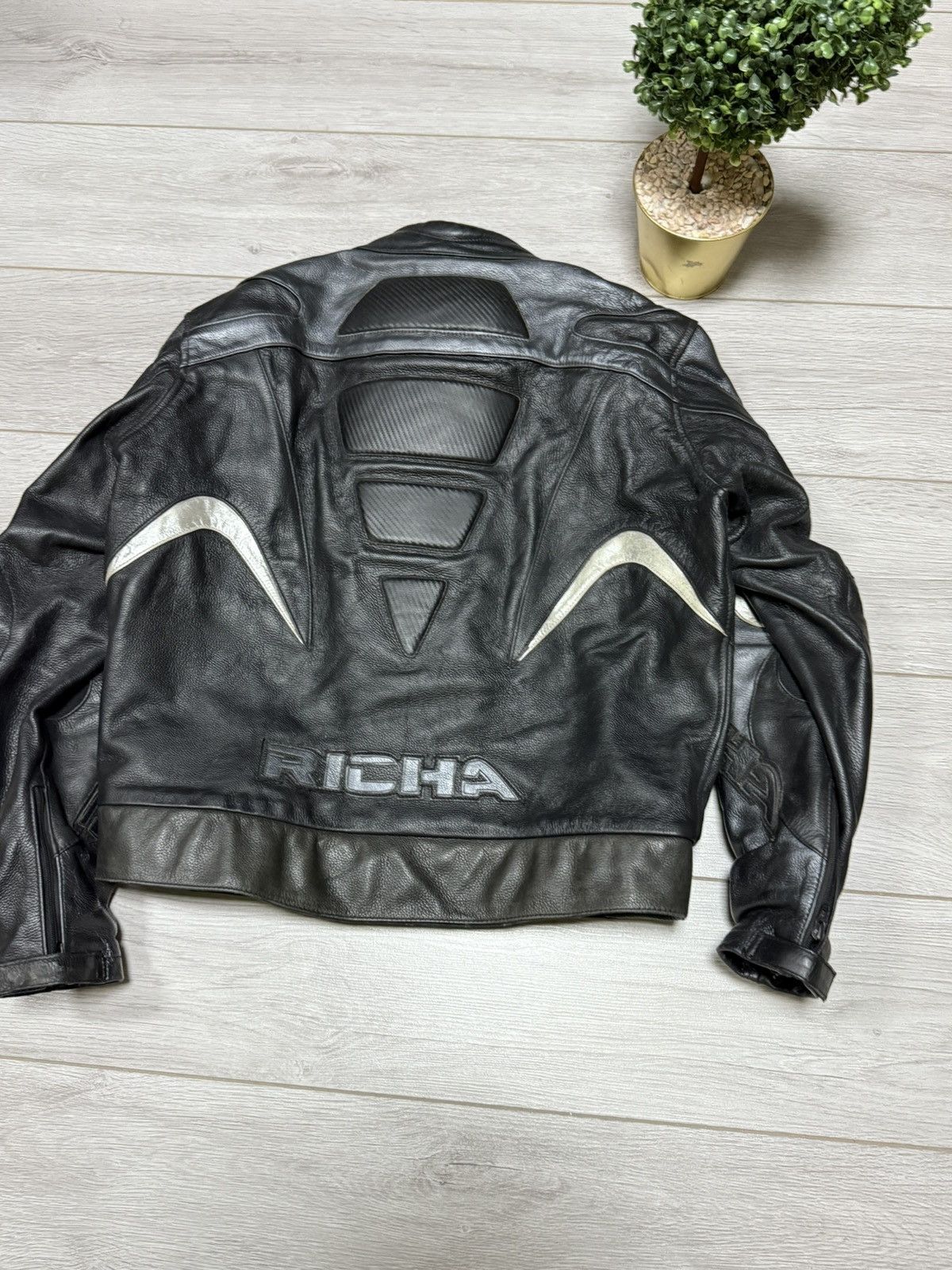 Other Richa leather protection leather jacket zip Size US M / EU 48-50 / 2 - 3 Thumbnail