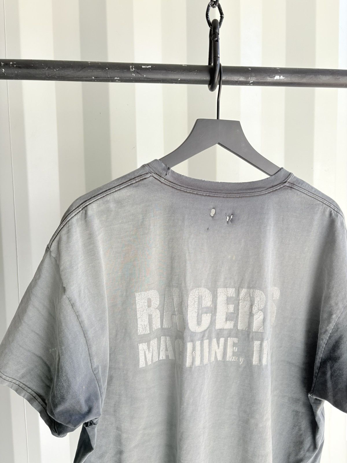 Vintage Racer Thrashed Faded Distressed ERD Grunge Harley WCC Size US XL / EU 56 / 4 - 4 Thumbnail