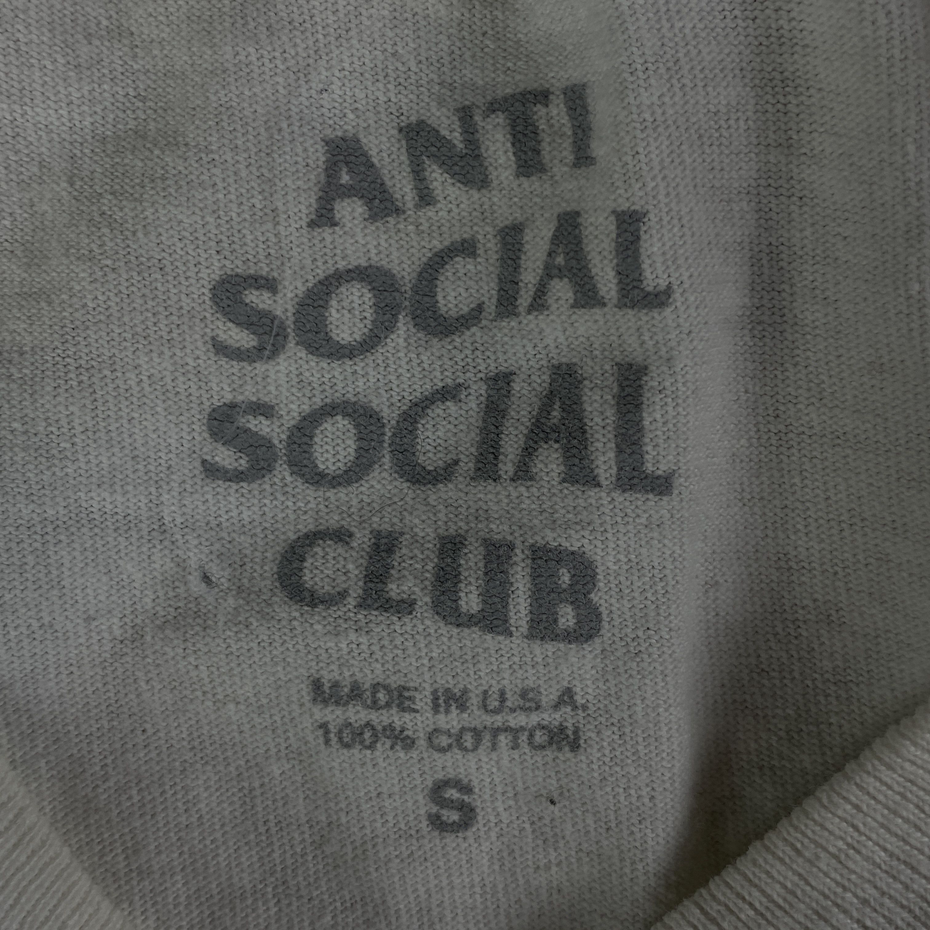 Anti Social Social Club Mens T-Shirt Short Sleeve Anti Social Social Club Size S Size US S / EU 44-46 / 1 - 4 Thumbnail
