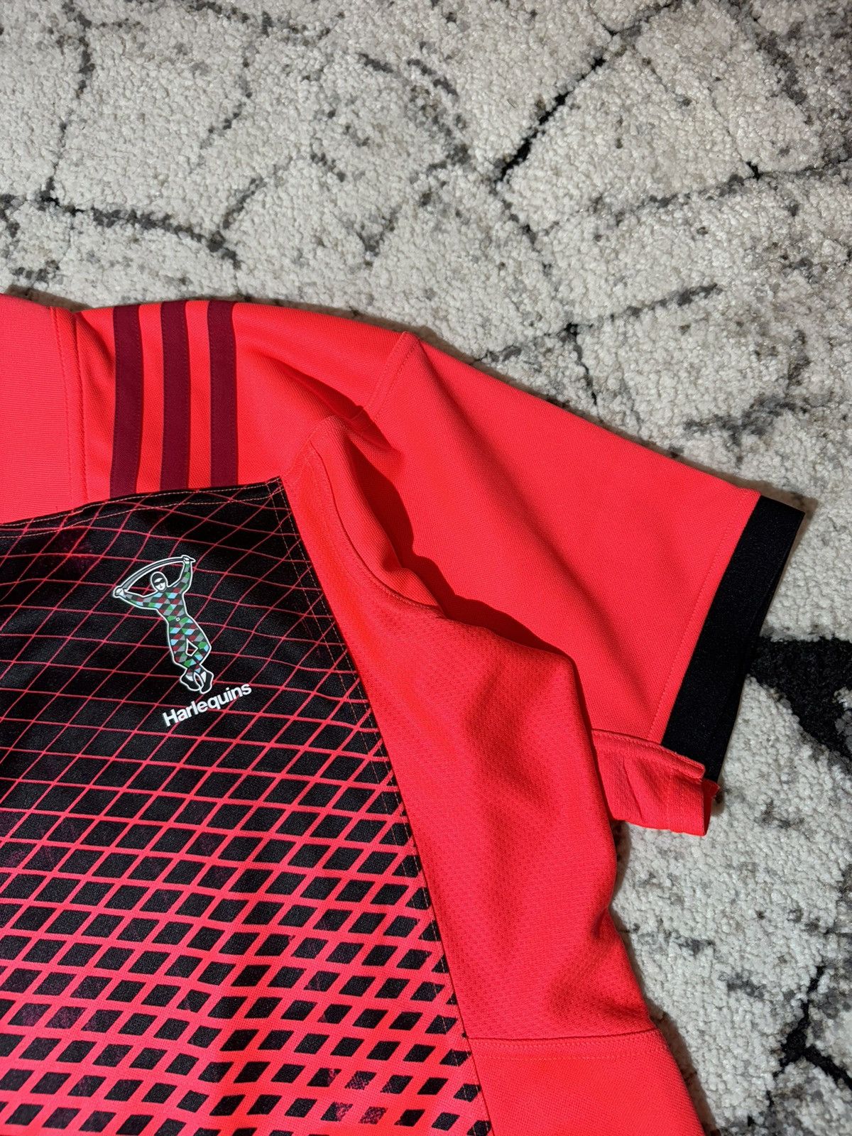 Adidas × Vintage 2017/18 Maillot Adidas Harlequins Rugby Taille Jersey Large Size US L / EU 52-54 / 3 - 4 Thumbnail