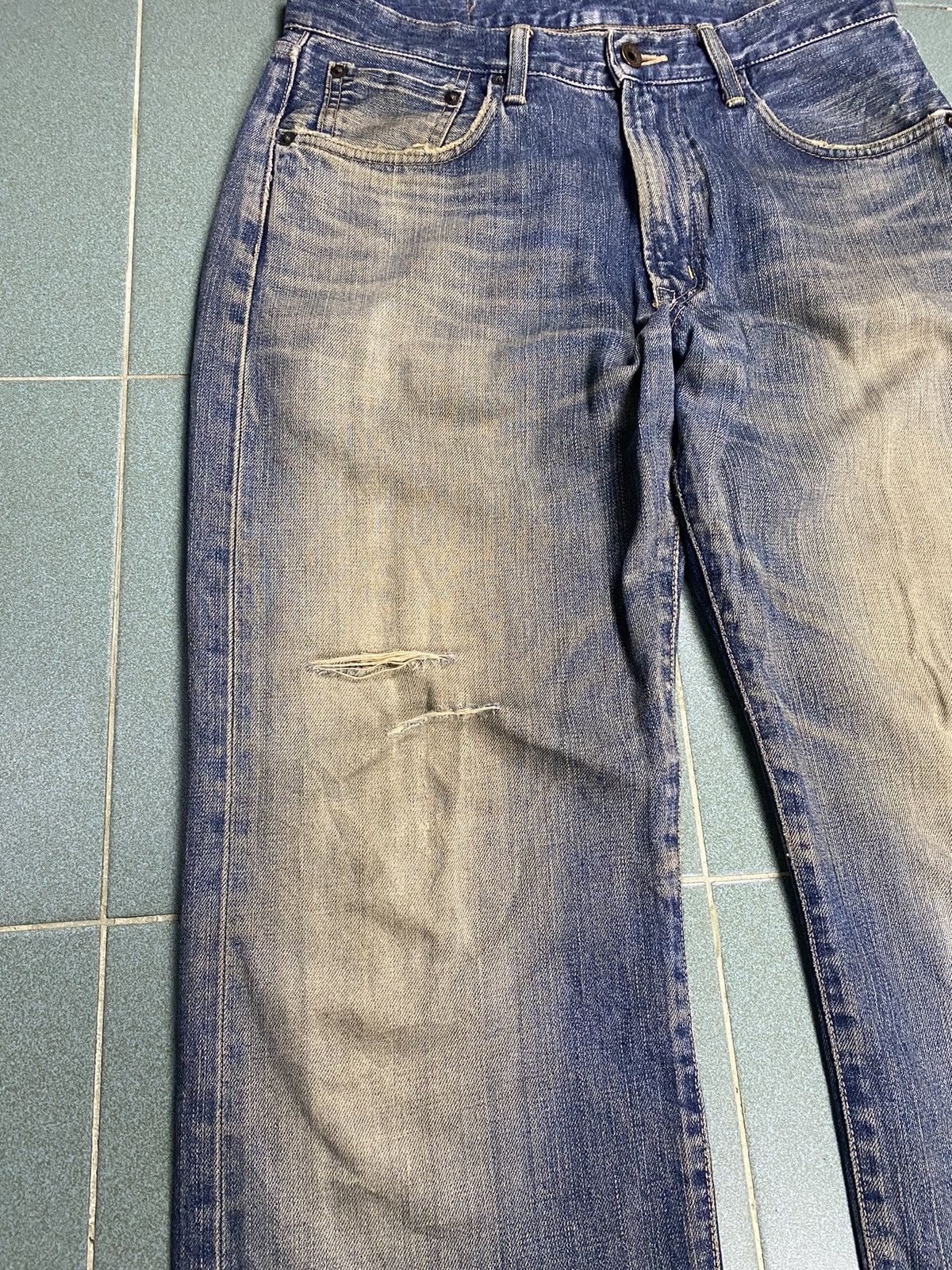 Edwin Edwin 505x 31x34 Selvedge Faded Jeans Size US 30 / EU 46 - 5 Thumbnail