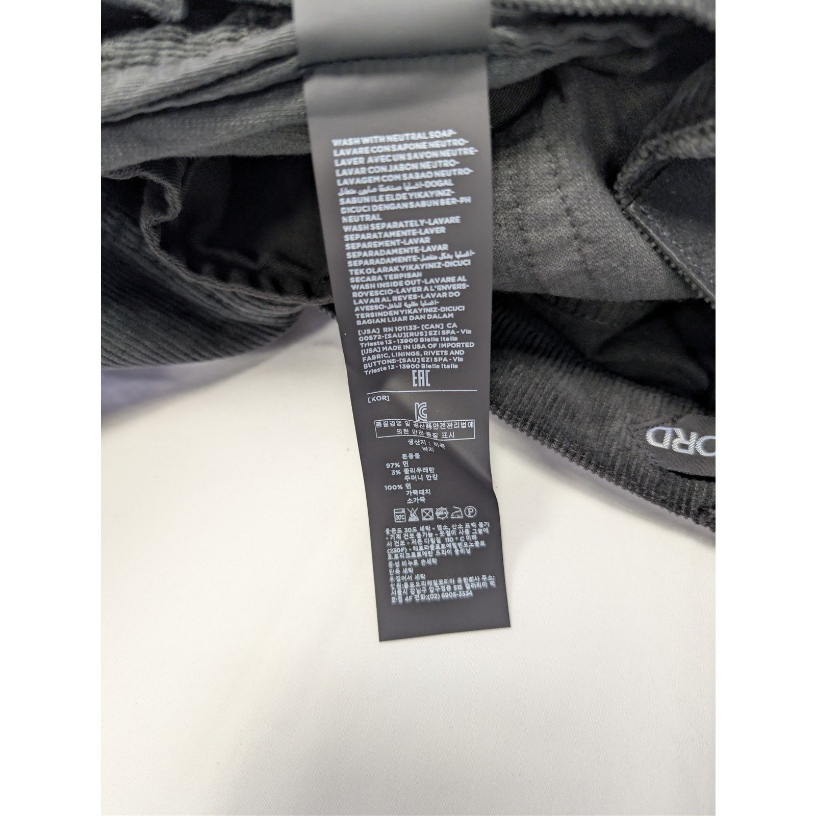 Tom Ford o1rshd1 Vintage Slim-Fit Denim Jeans in Black Washed Size US 34 / EU 50 - 20 Thumbnail