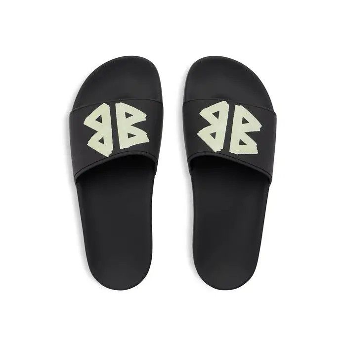 Balenciaga o1in1g0326 Pool Slide Sandals in Black Size US 7 / IT 37 - 6 Thumbnail
