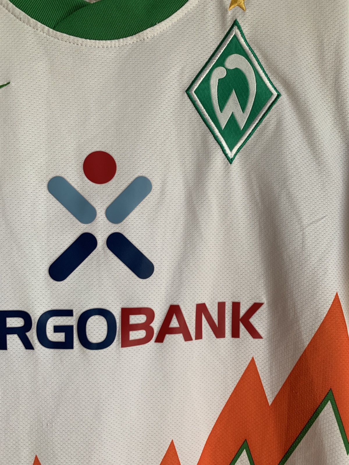 Nike Werder Bremen Away Football Shirt Nike Soccer Jersey Size S Size US S / EU 44-46 / 1 - 6 Thumbnail