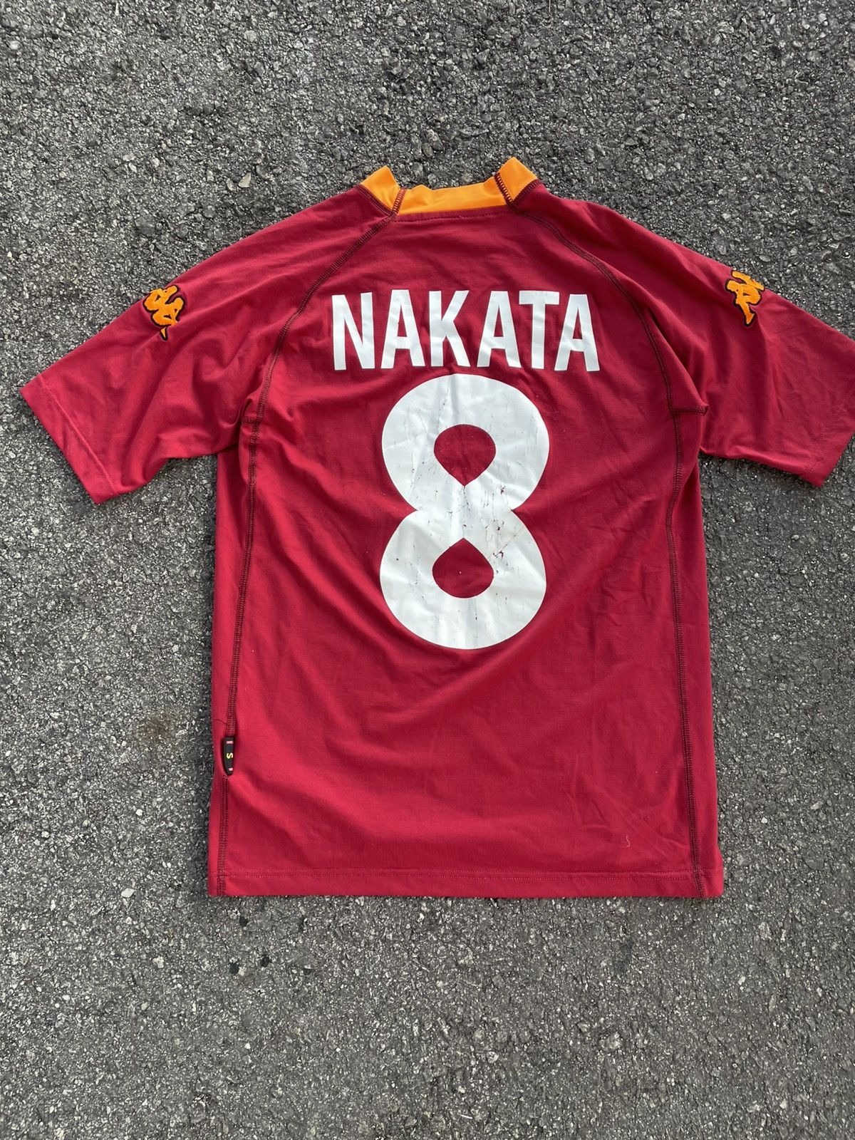 Kappa #8 NAKATA | AS Roma 2000-01 Size US S / EU 44-46 / 1 - 7 Thumbnail