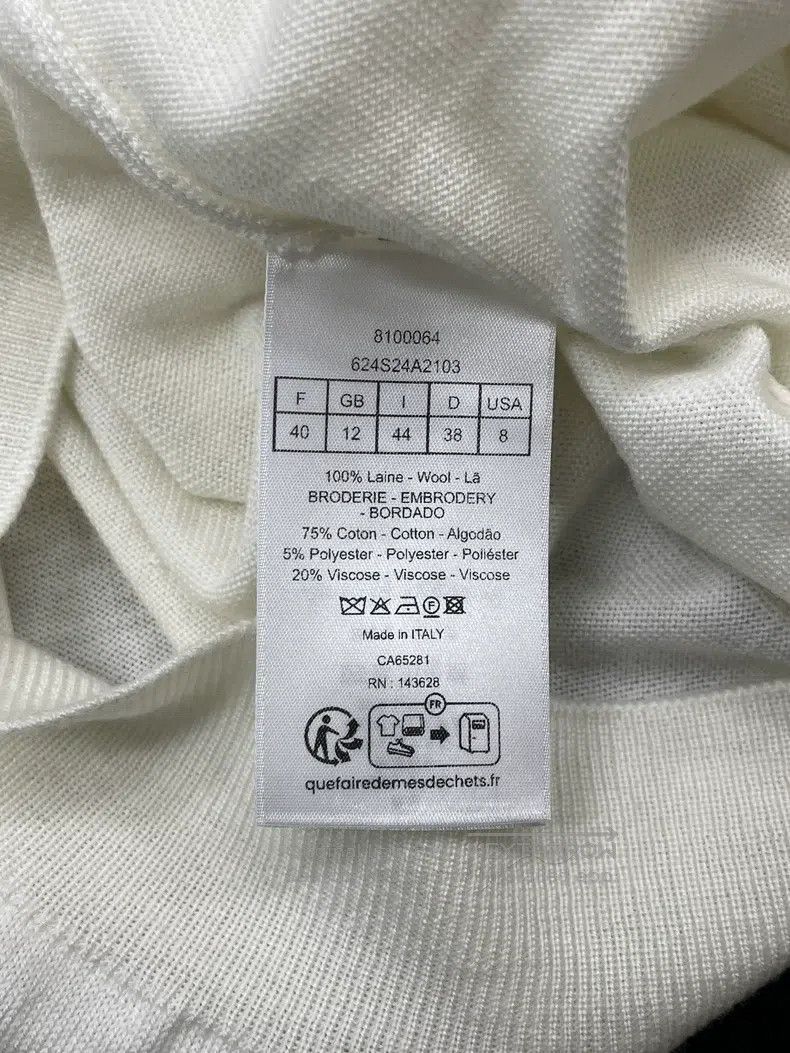 Dior Dior 26 Spring and Summer New Clover Letter Logo Embroider Size S / US 4 / IT 40 - 5 Thumbnail