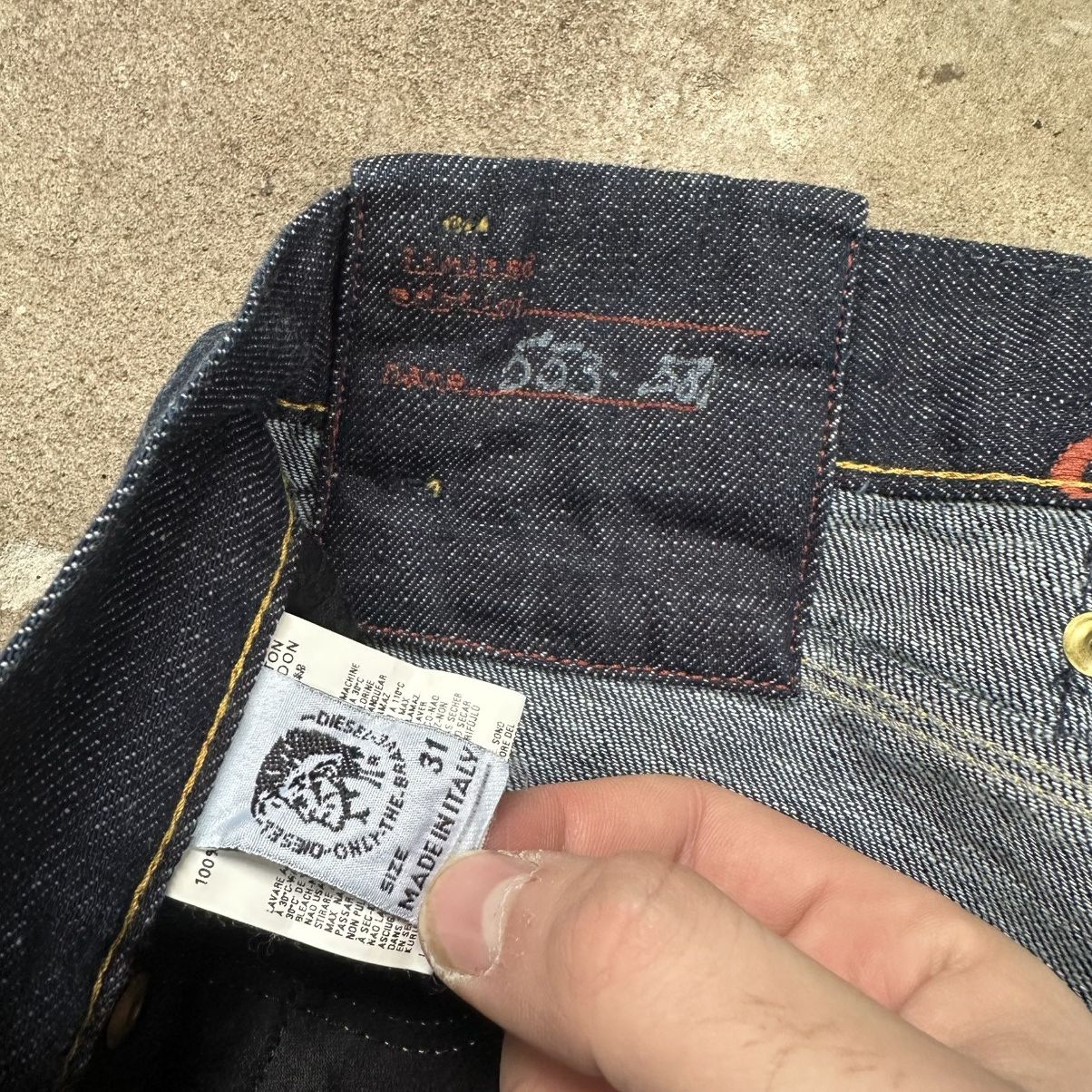 Diesel DIESEL DENIM Carpenter GALLERY LIMITED EDITION SERIES 30/96 Size US 32 / EU 48 - 11 Thumbnail