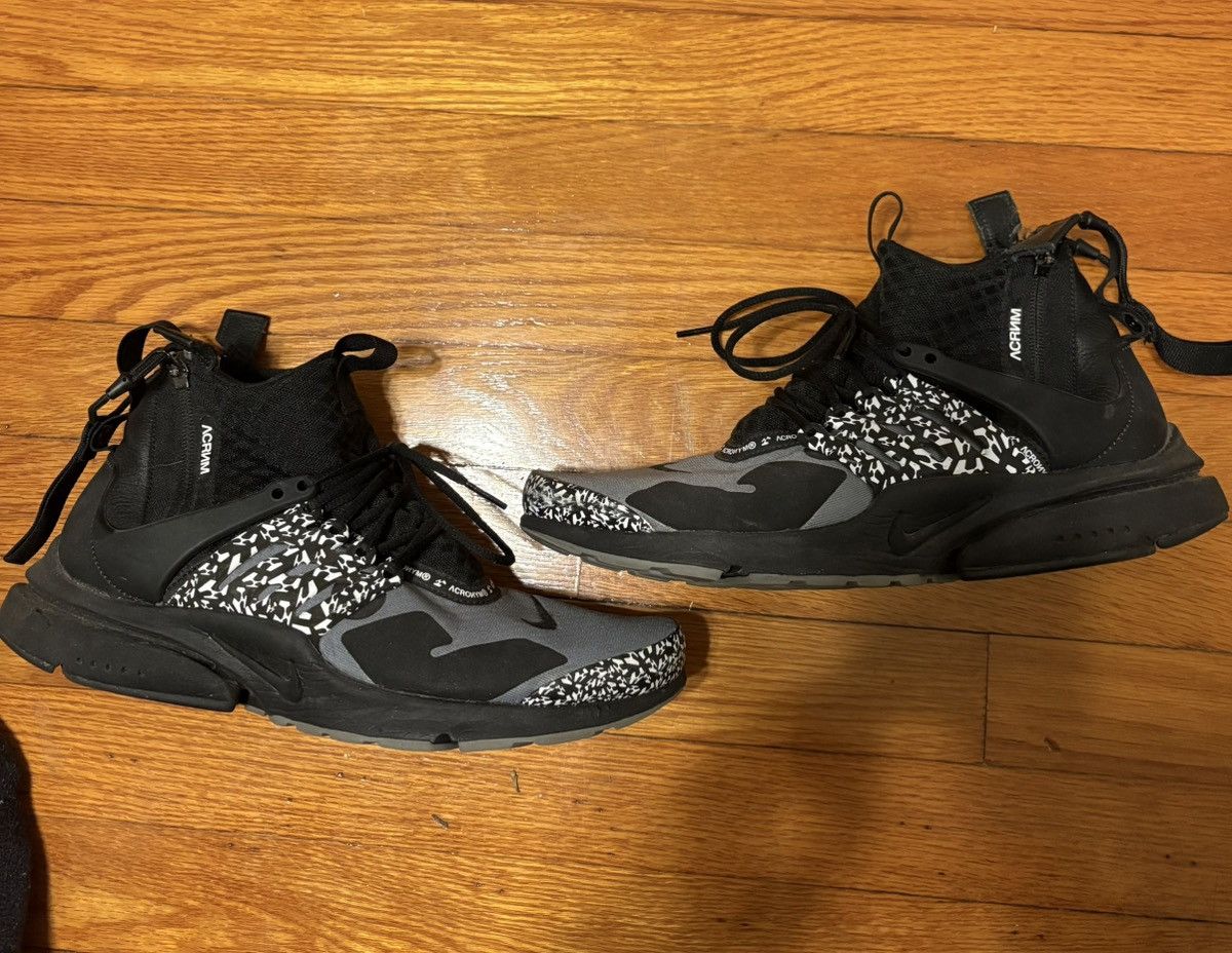 Acronym × Nike Authentic nike x acronym presto blk/wht/grey sz 9 Size US 9 / EU 42 - 1 Thumbnail