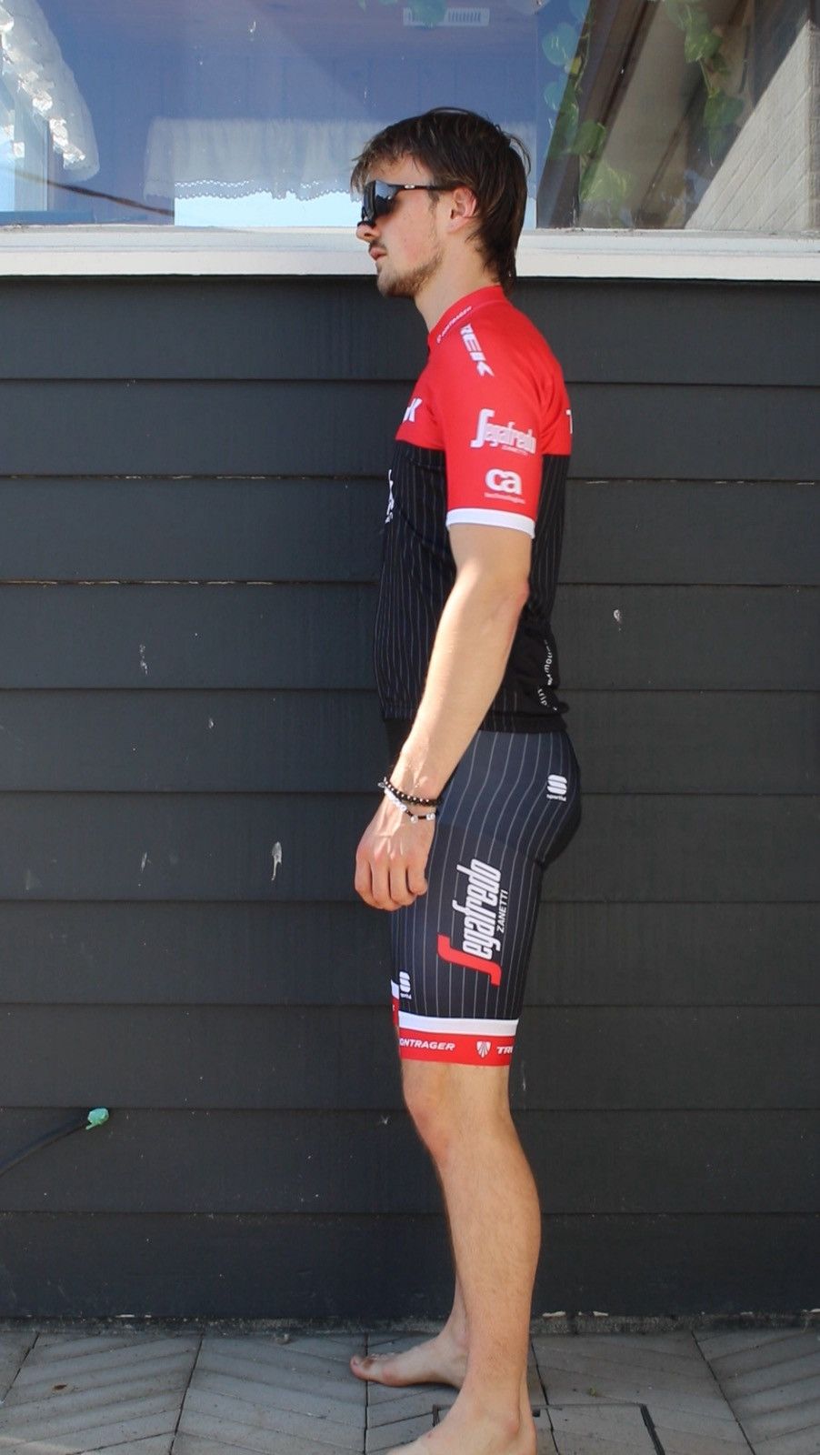 Other Large Team Trek Segafredo 2017 cycling KIT. jersey + bib set Size US L / EU 52-54 / 3 - 4 Thumbnail