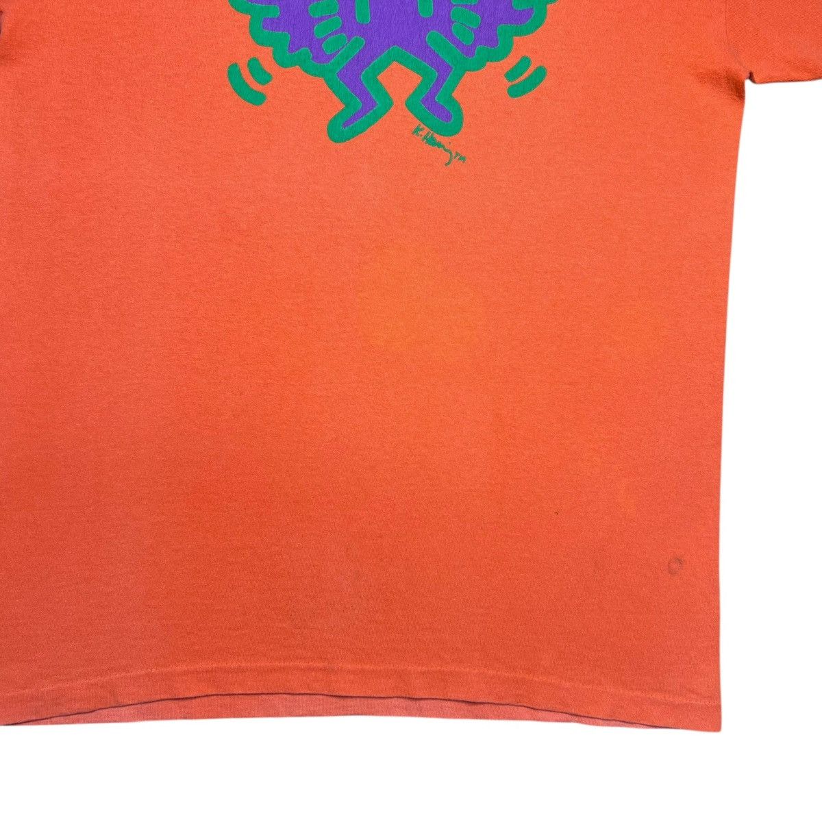 Other 1980s Keith Haring Batman Angel Devil Pop Shop Art T-Shirt Size US M / EU 48-50 / 2 - 8 Thumbnail