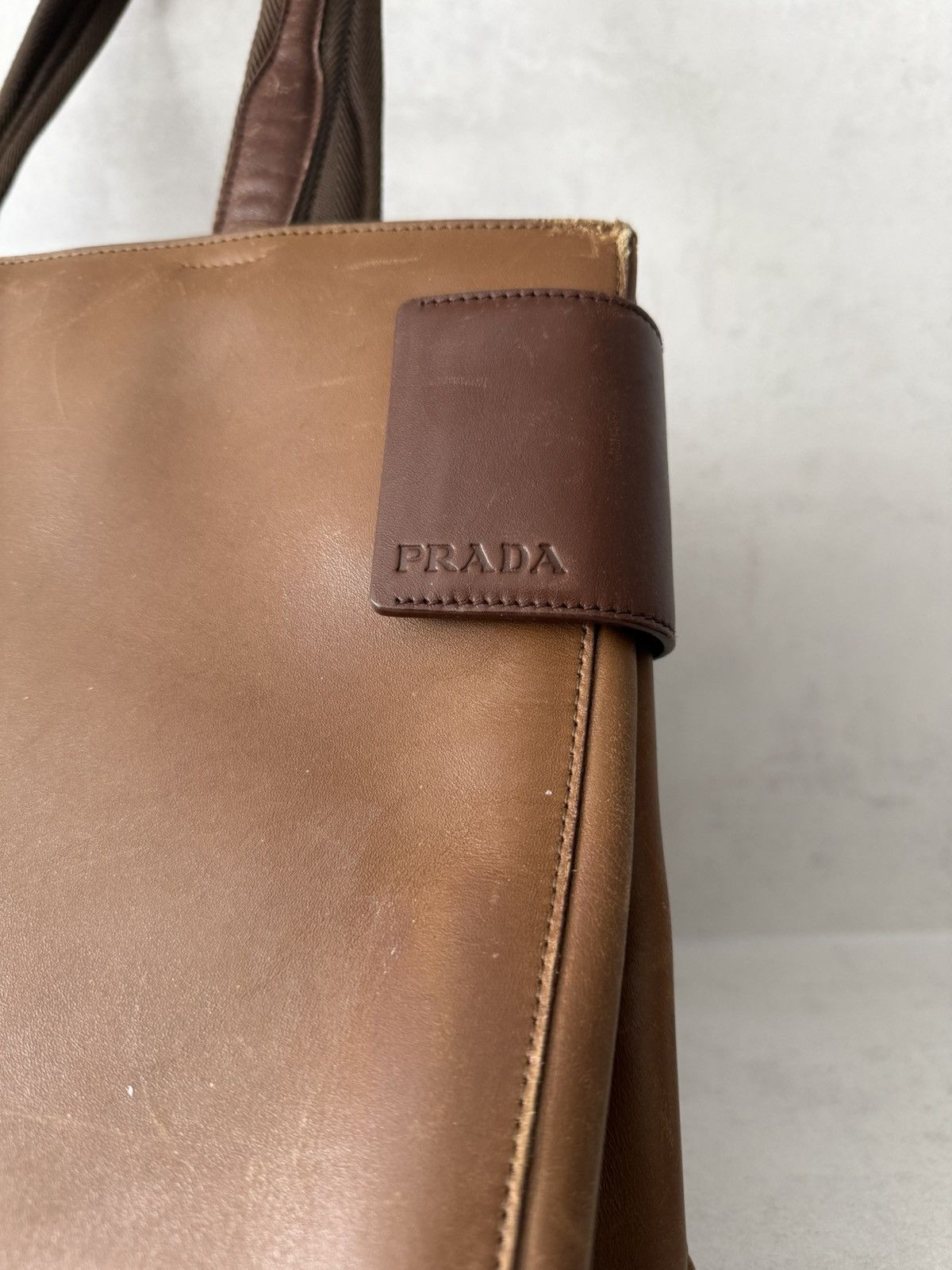 Prada Prada Vintage handle Bag – Smooth Leather, Brown Size ONE SIZE - 2 Thumbnail