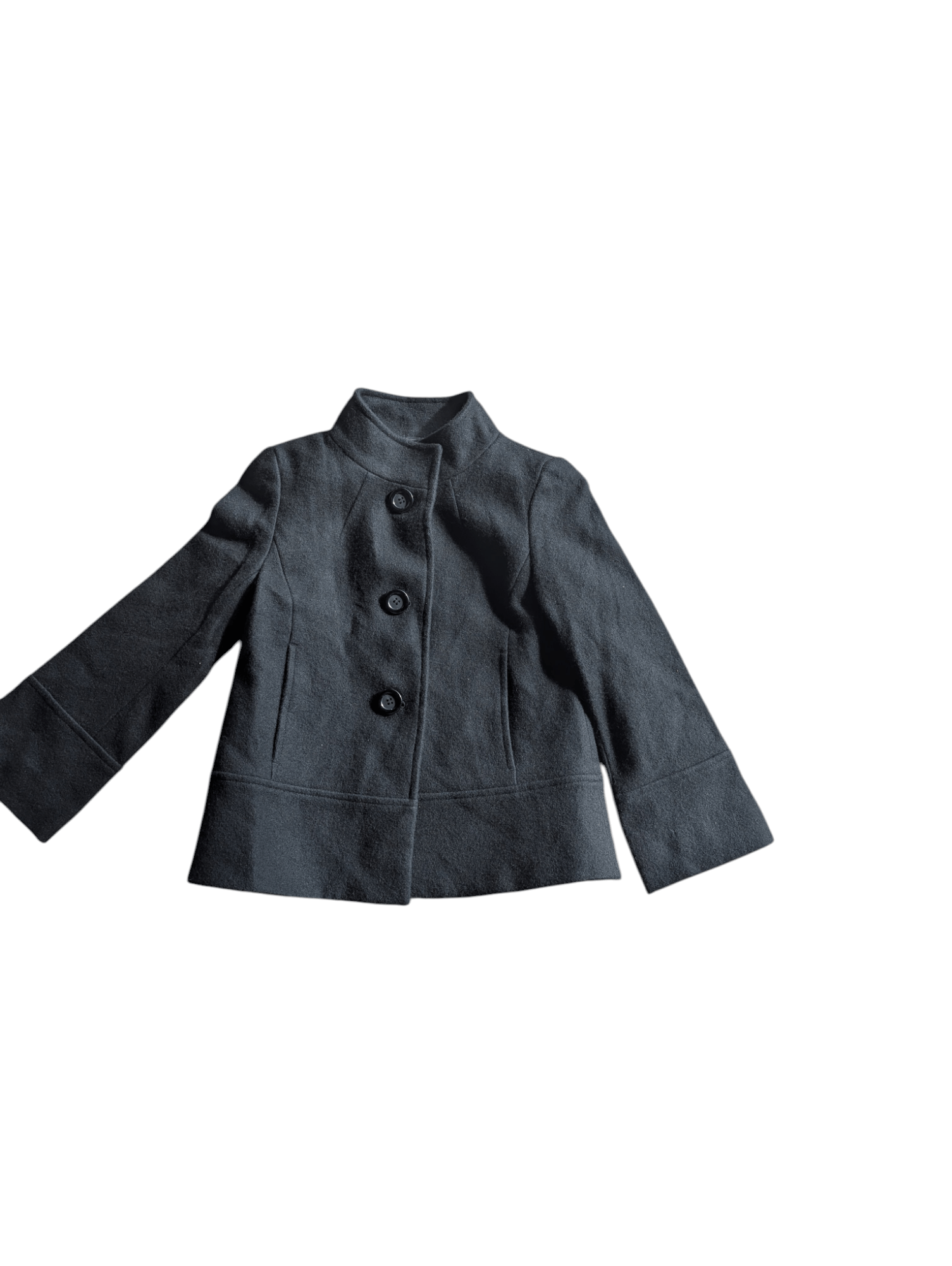 Yohji Yamamoto Vintage Yohji Yamamoto Ined Tweed Wool Jacket Size S / US 4 / IT 40 - 1 Thumbnail