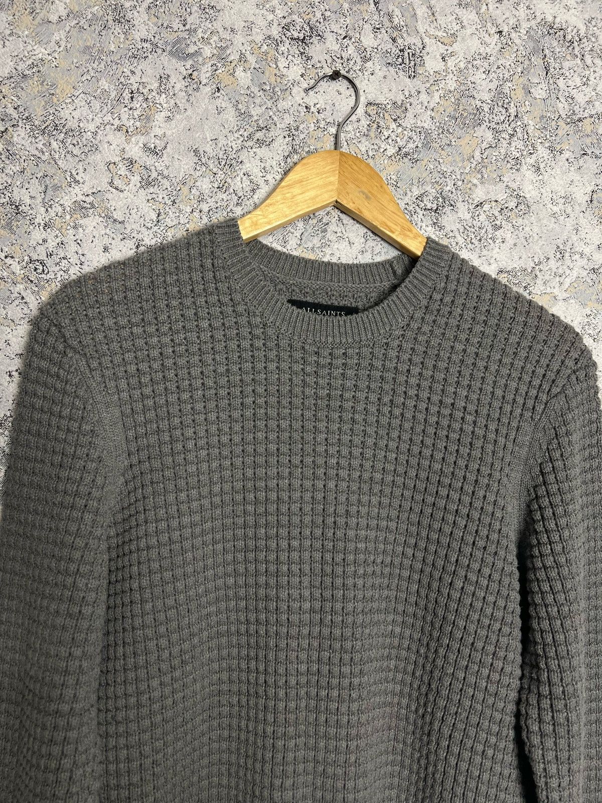 Allsaints Vintage Allsaints Jumper Sweater Waffle Knit Men’s Size S Size US S / EU 44-46 / 1 - 2 Thumbnail