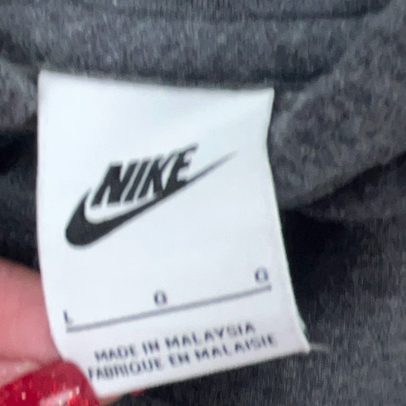 Nike Nike Hoodie Men Large Gray White Pullover Sweatshirt with Swoosh Logo Retro 90s Classic Grunge Style Size US L / EU 52-54 / 3 - 6 Thumbnail