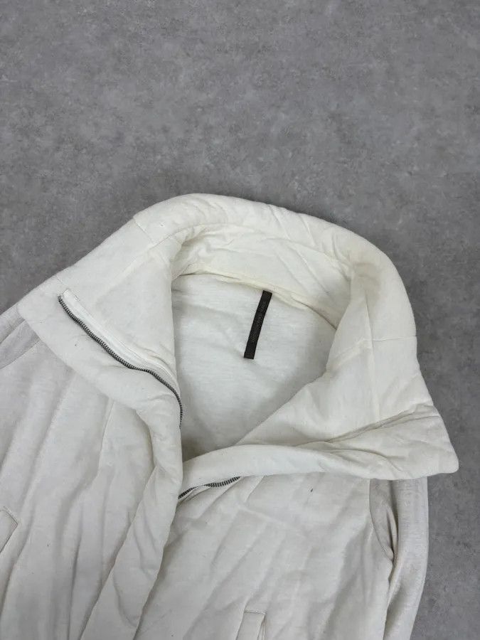 Rick Owens Rick Owens Uues White Hybrid Bomber Jacket Size M / US 6-8 / IT 42-44 - 5 Thumbnail