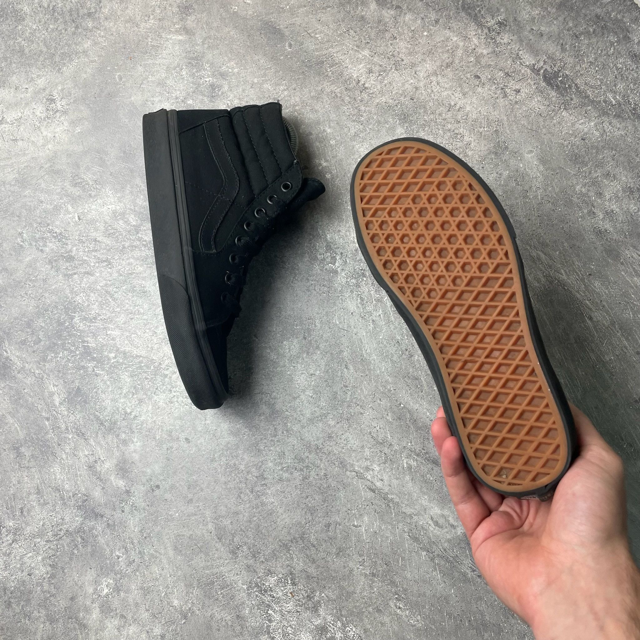 Vans Vans Sk8-HI Mono Black Size US 6 / EU 39 - 5 Thumbnail