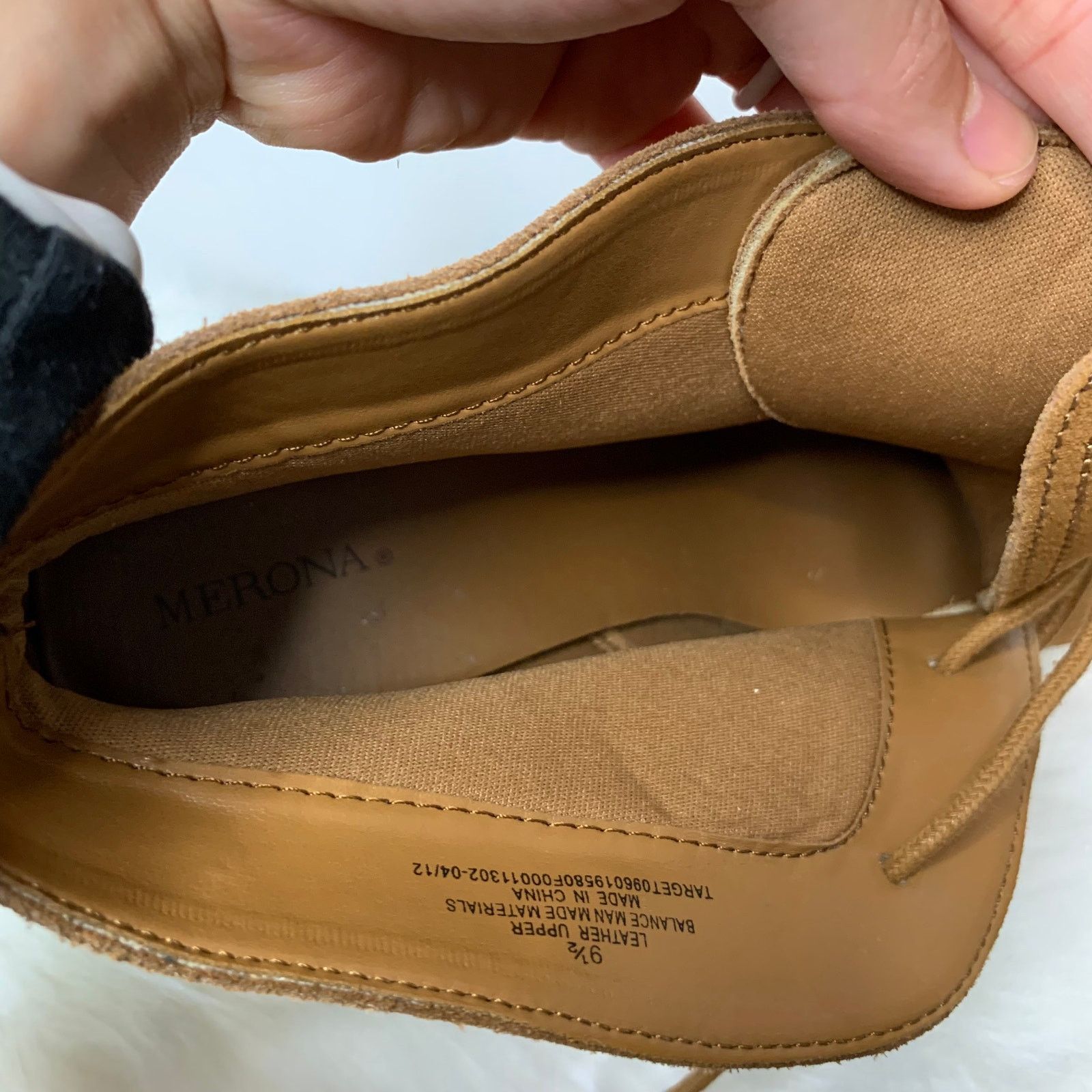 Merona Merona Leather Upper Brown Heel shoes size 9.5 Size US 9.5 / IT 39.5 - 8 Thumbnail