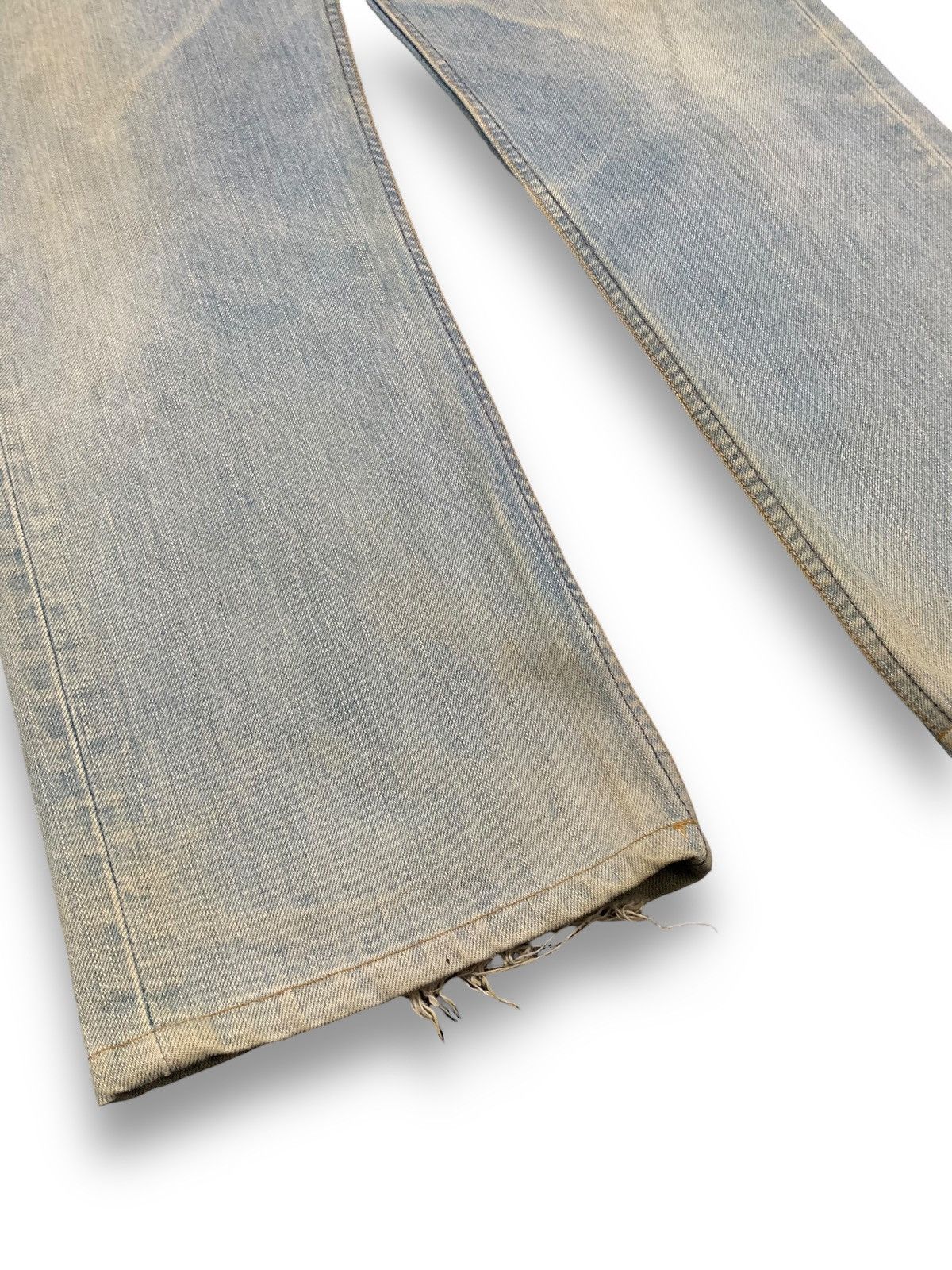 Levi's Vintage 90s Levis 702 Rusty Mud Wash Loose Jeans Size 33x28 Size US 33 - 9 Thumbnail