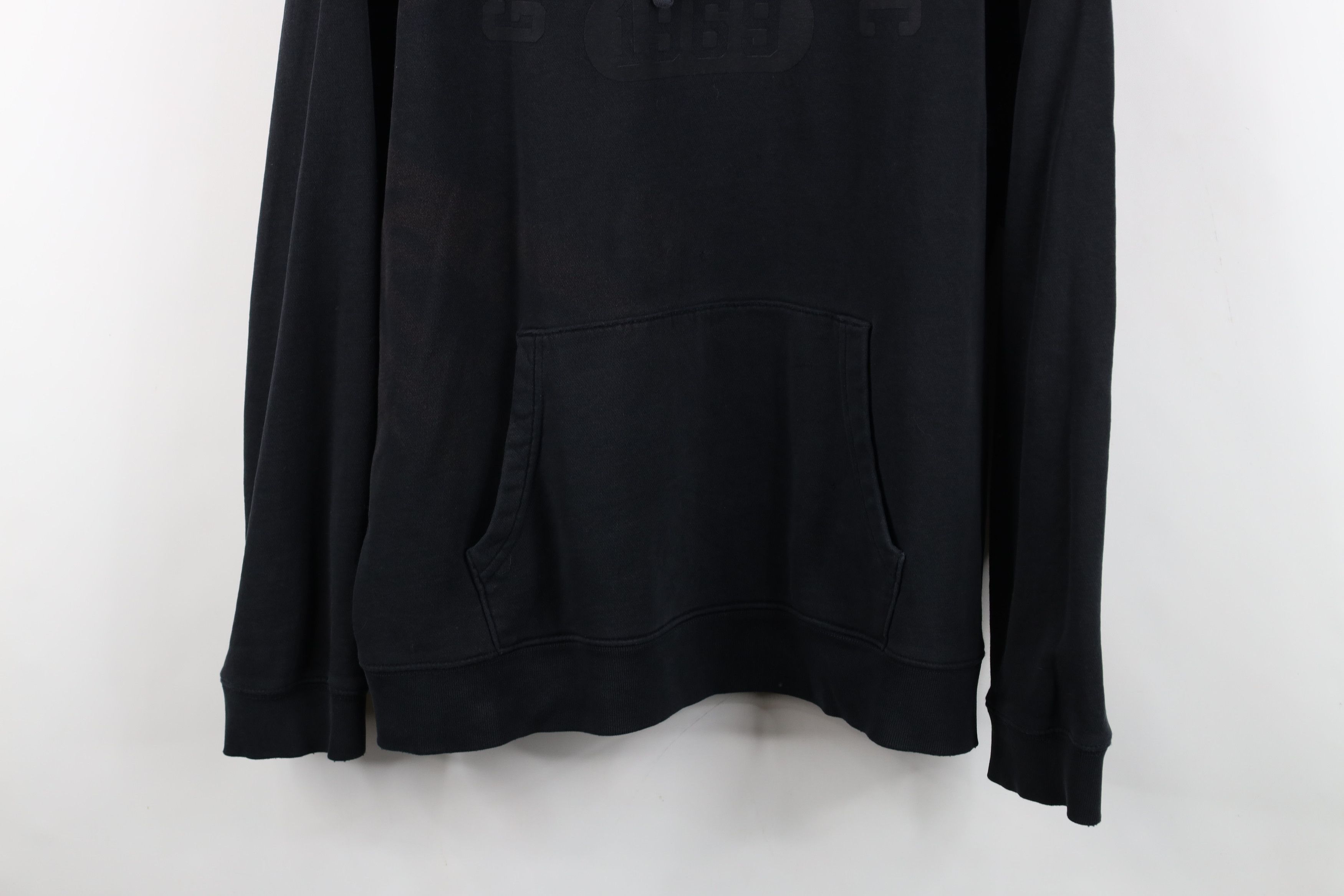 Gap Vintage Y2K Gap Athletic Spell Out Hoodie Sweatshirt Black Size US L / EU 52-54 / 3 - 3 Thumbnail