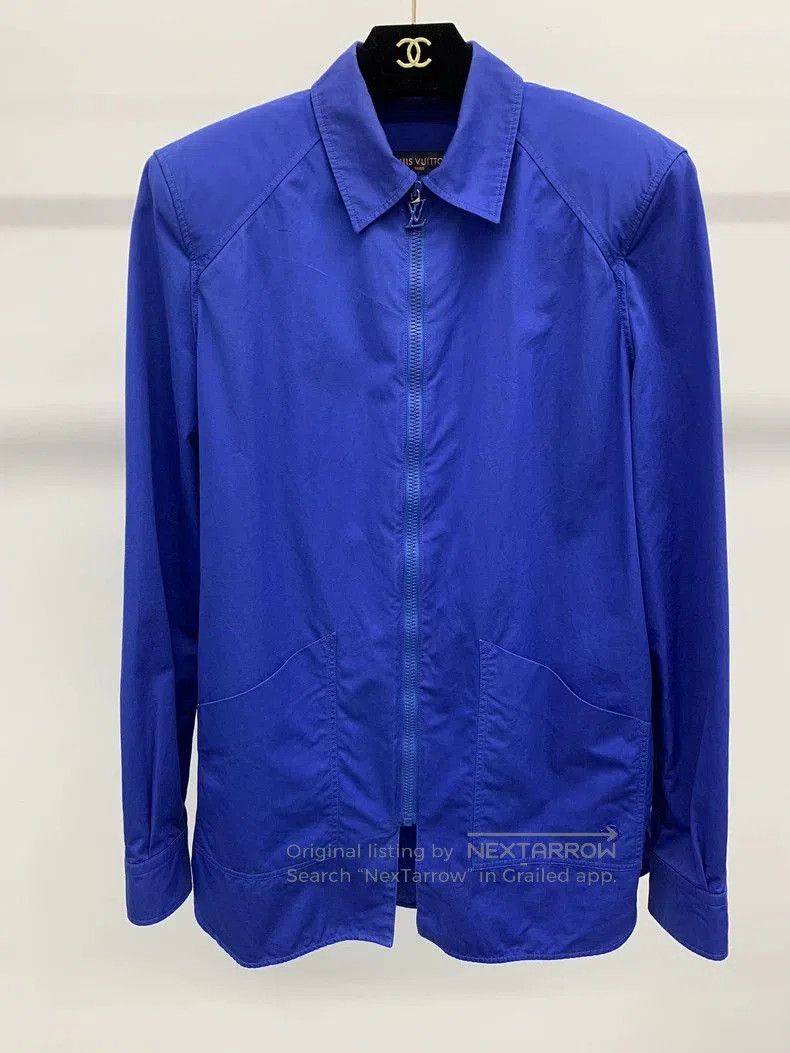 Louis Vuitton Louis Vuitton Blue Doll Shirt Jacket. Size US M / EU 48-50 / 2 - 1 Thumbnail
