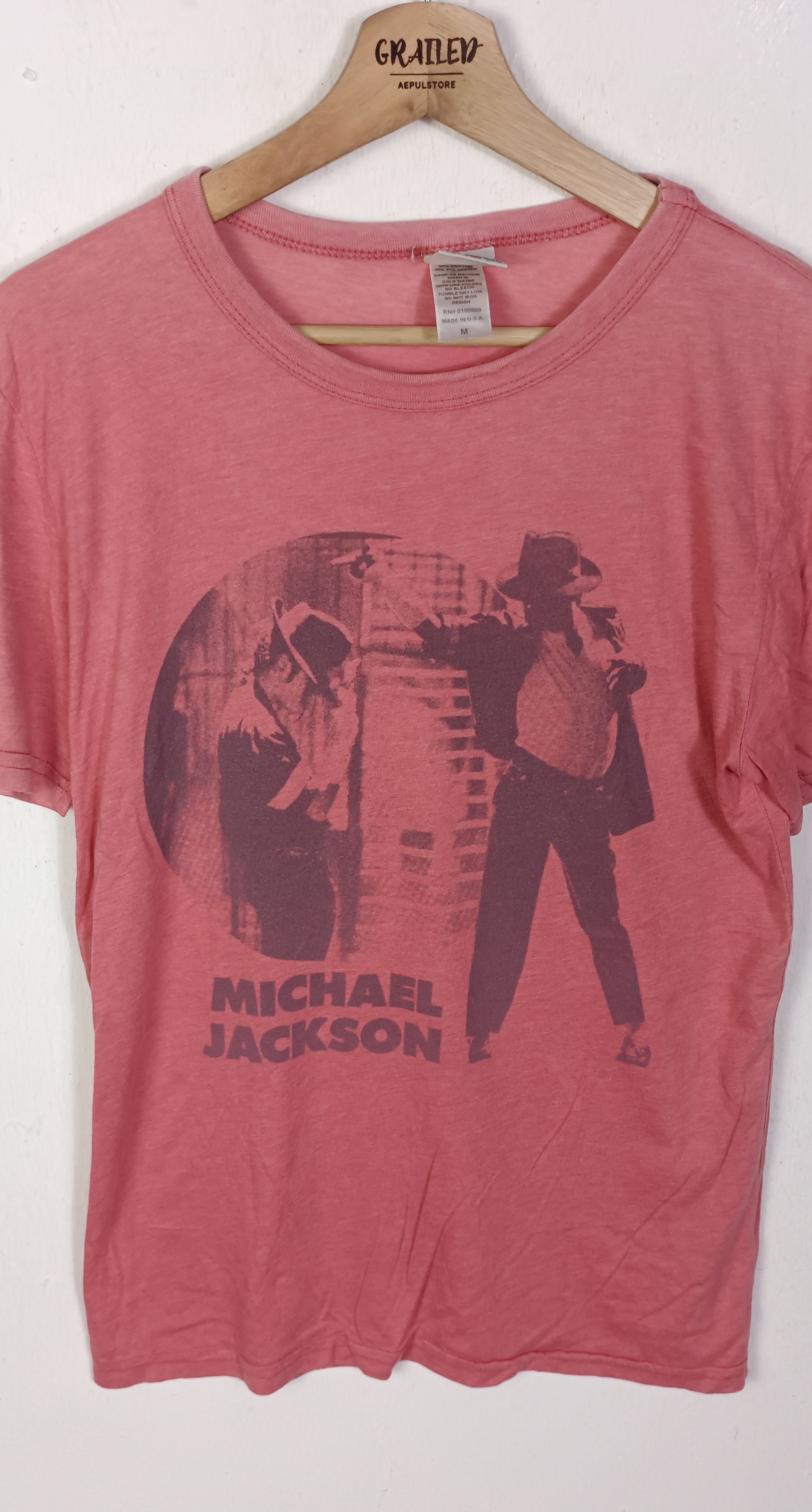 Junk Food × Vintage Vintage Michael Jackson Solo Singer Size US M / EU 48-50 / 2 - 3 Thumbnail